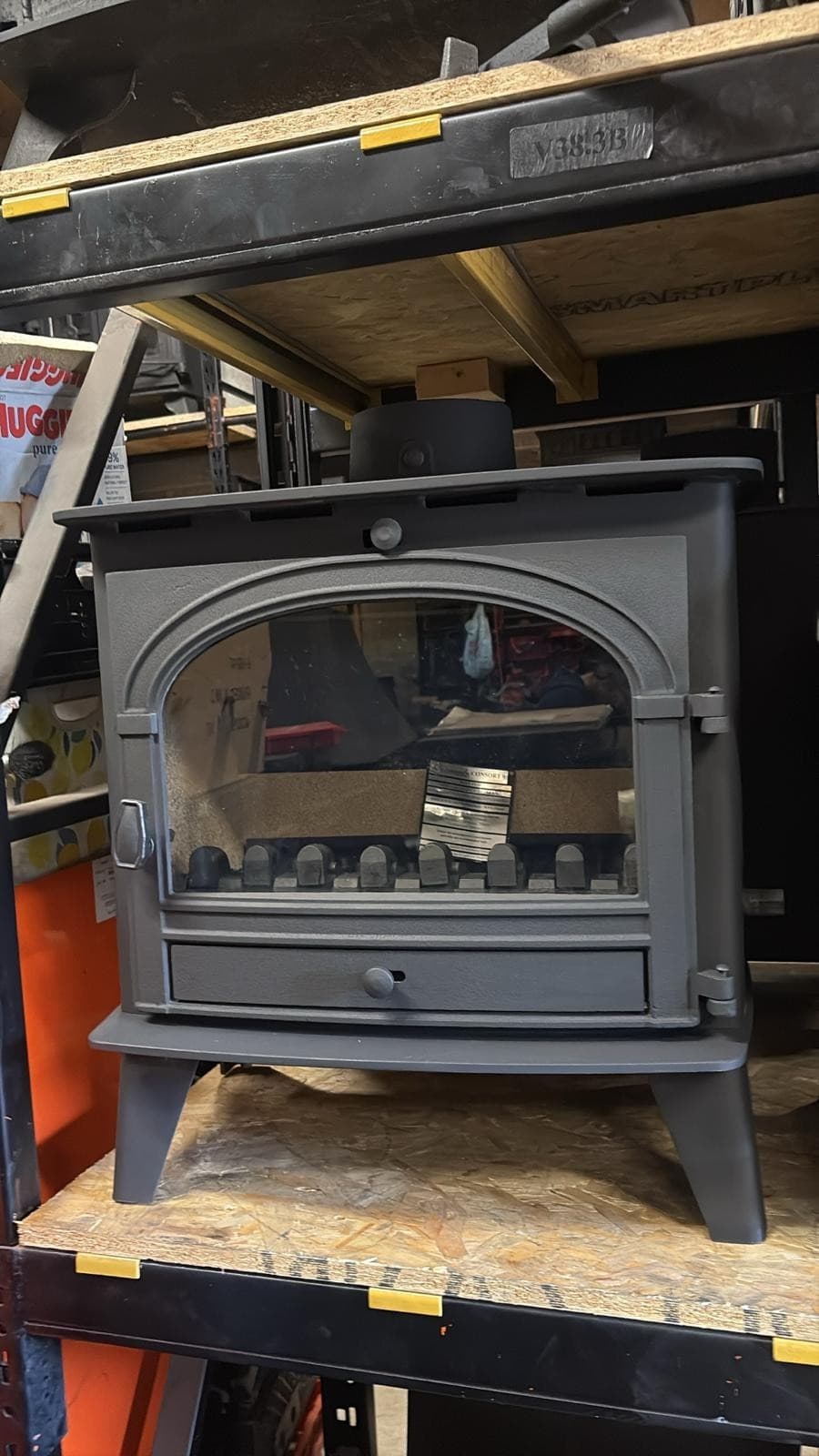 Parkway Consort 9 Stove 8kw, MULTIFUEL, COAL (log,wood+burner), 🚚🚚🚚