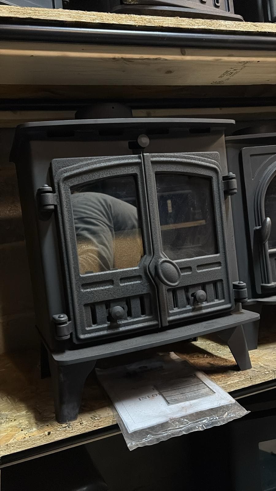Hunter Herald 4 Stove, 5kW, Wood Stove, (log,wood+burner)🚚🚚🚚🚚🚚 — view 4