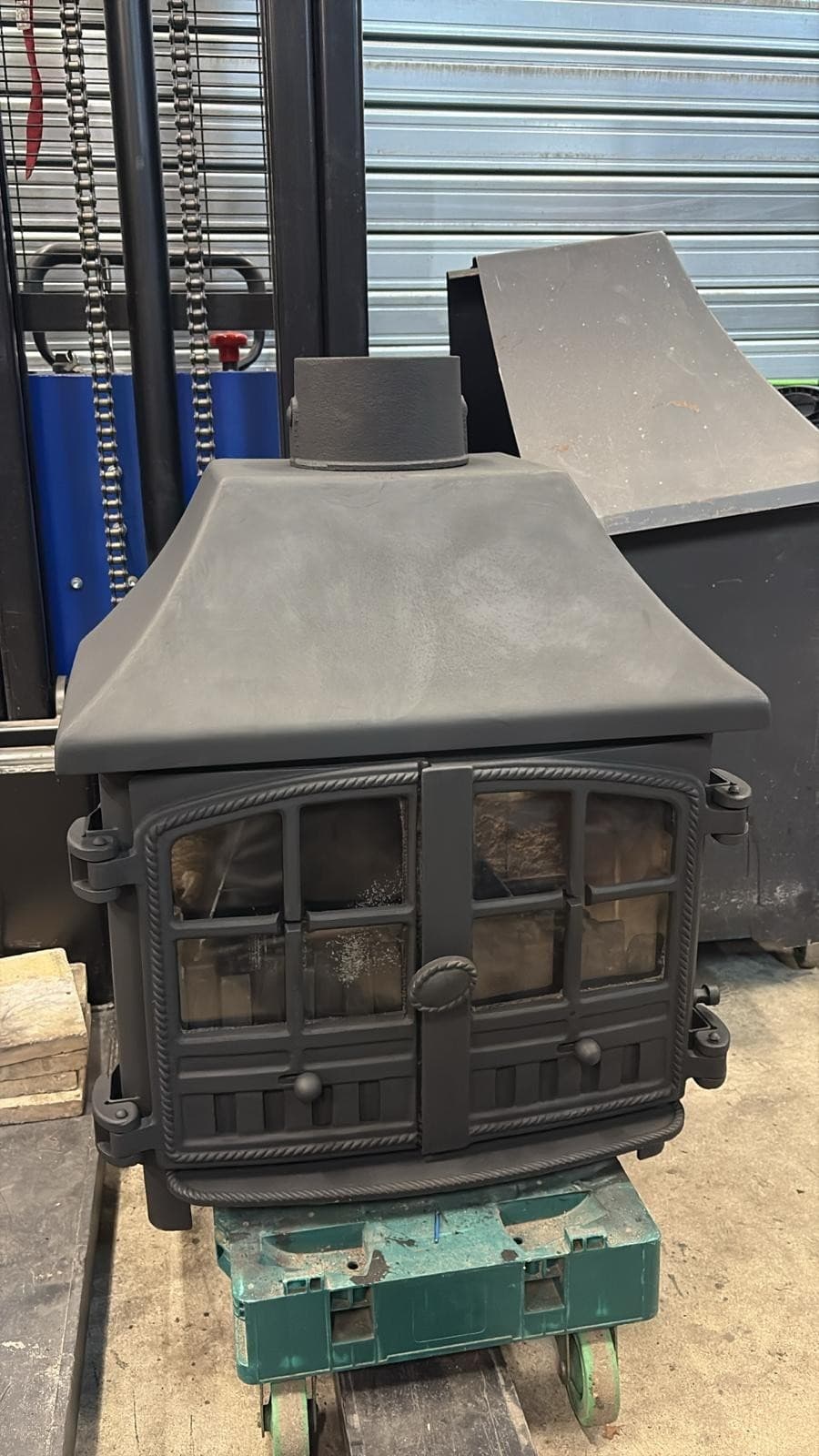 Hunter Herald 8 midi Stove 8kw, MULTIFUEL, (log,wood+burner), CANOPY STOVE🚚🚚🚚