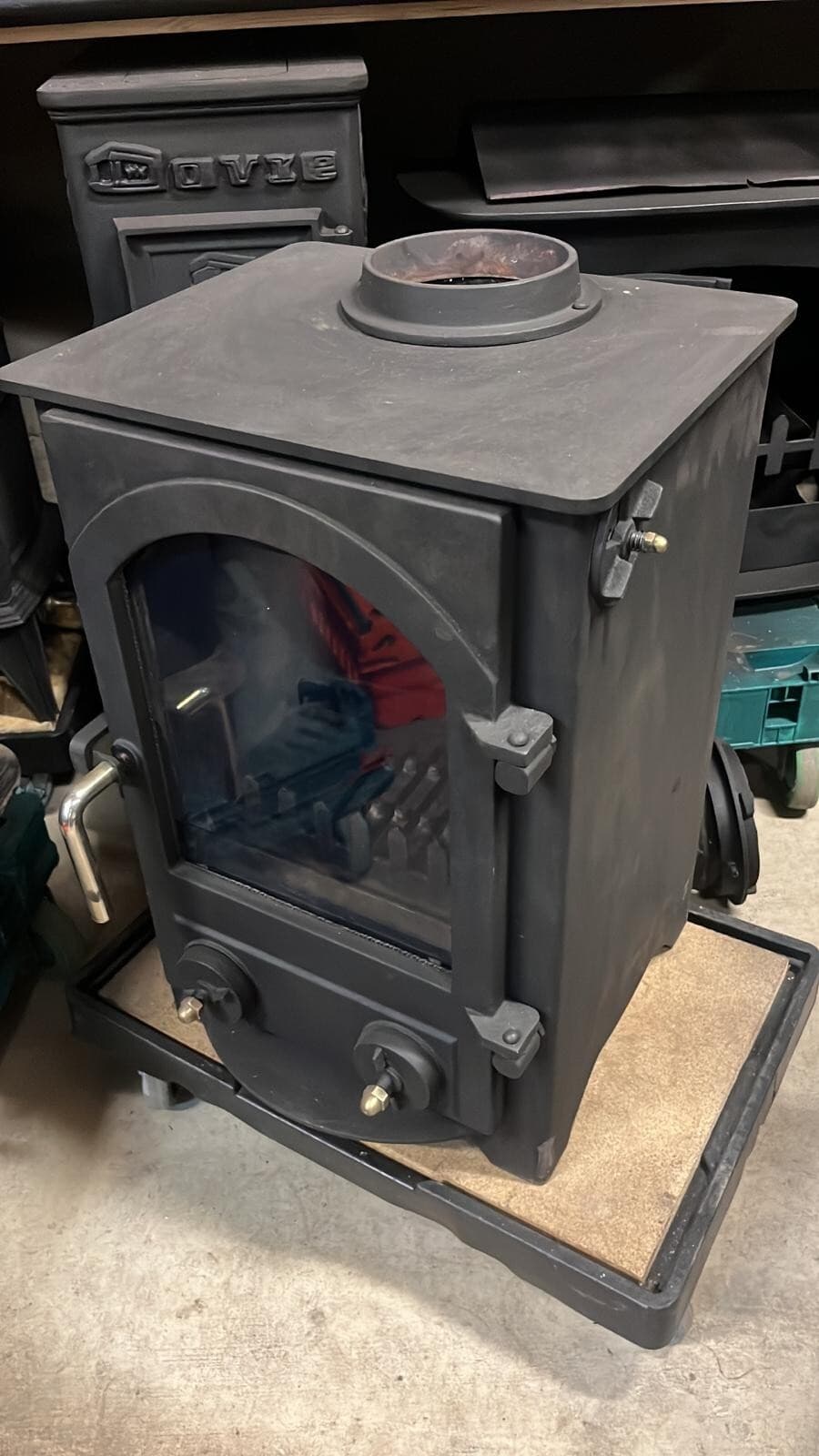 Town & Country Stove 4kW, MULTIFUEL, (log,wood+burner),🚚🚚🚚 — view 3