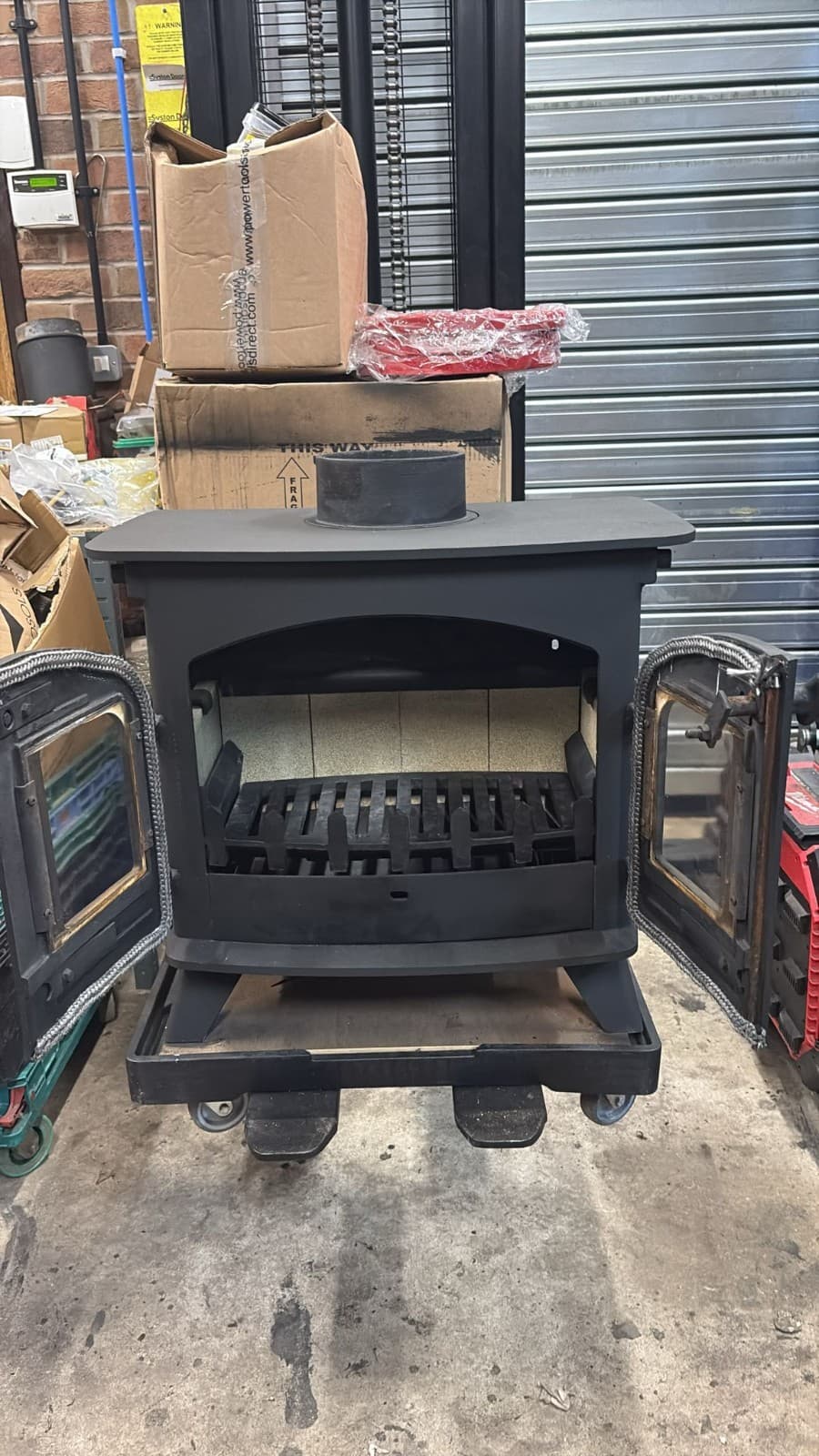 Villager Flatmate Stove, 7kW, COTSWOLD,MULTIFUEL, COAL(log,wood+burner), 🚚🚚 — view 2
