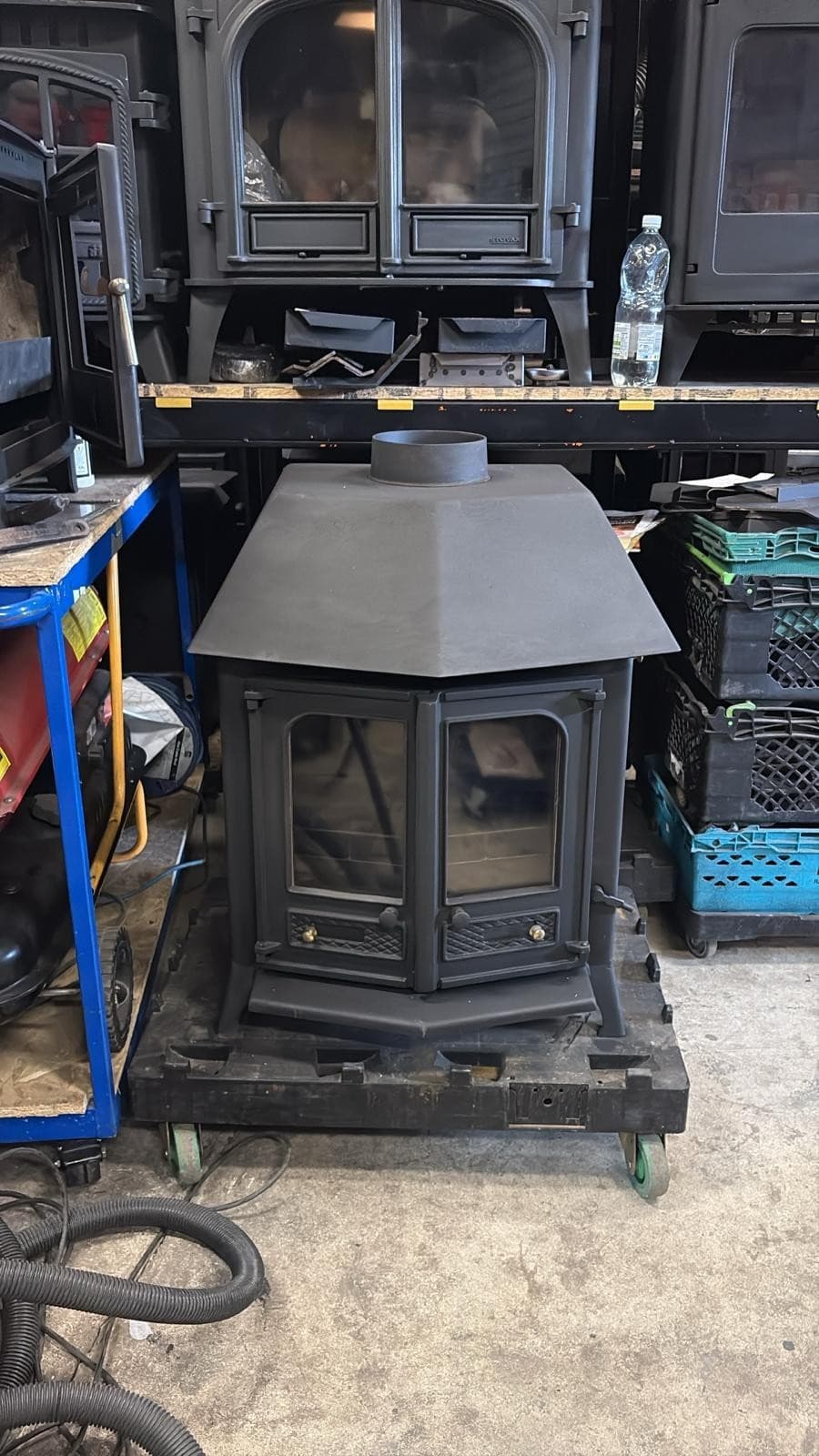 Charnwood Country 8 Stove, 8KW MULTIFUEL, COAL (log,wood+burner), , 🚚🚚🚚 — view 4