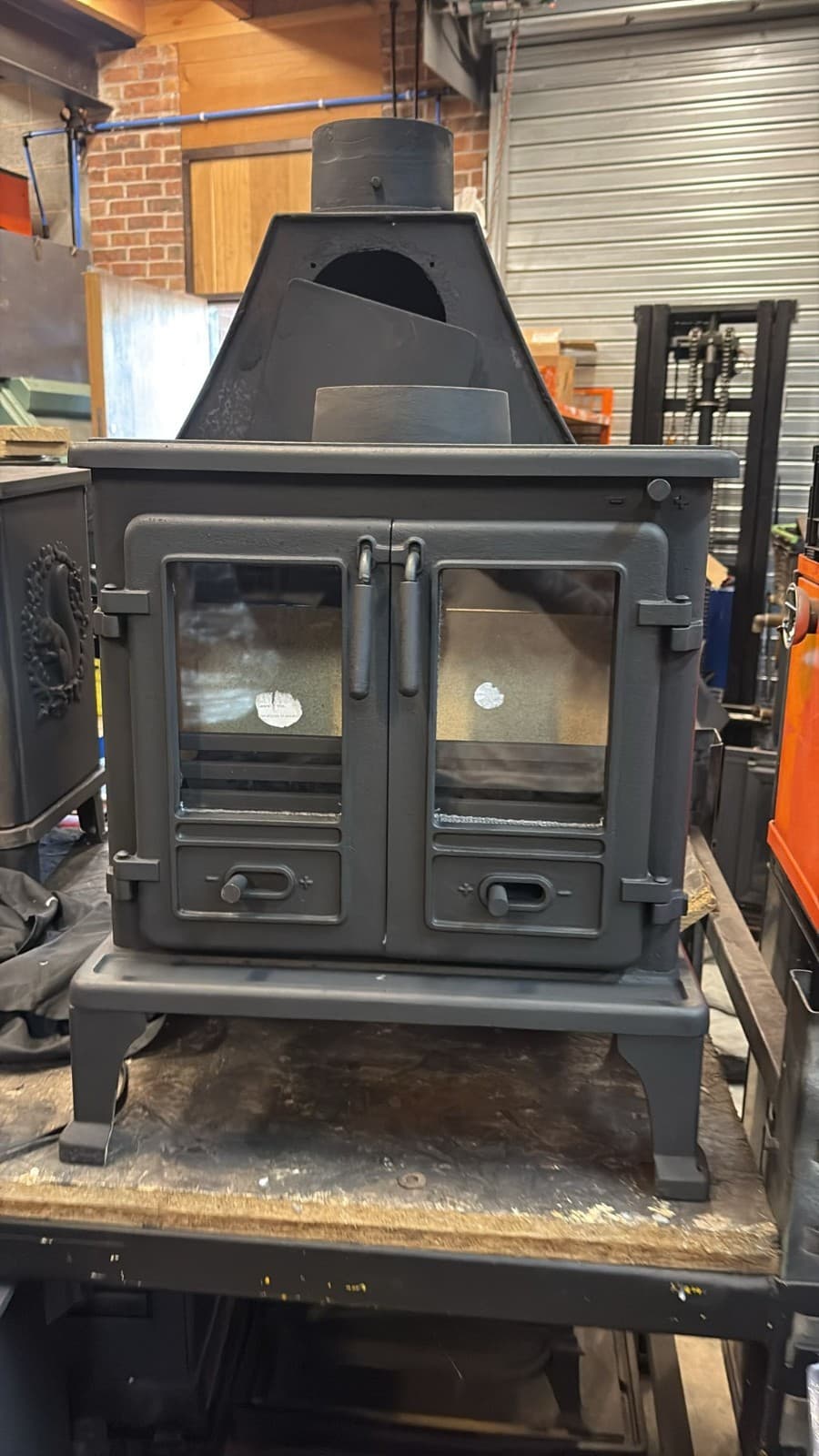 fIREFOX 8 Stove 8kw, MULTIFUEL, (log,wood+burner), , ๐๐๐ โ view 2
