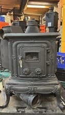 Vintage Cast iron Parlour Gas stove 4.7kw small gas stove