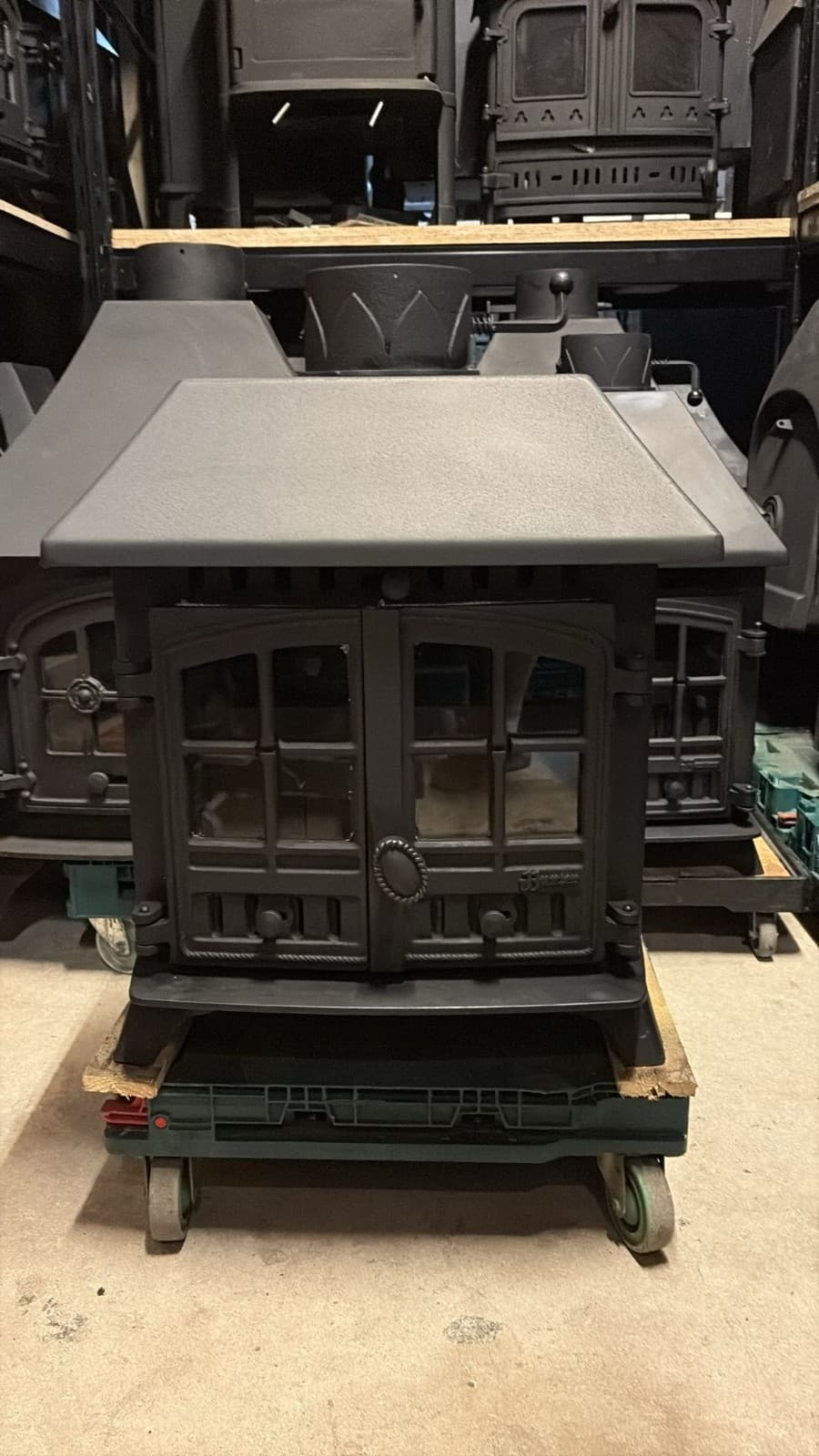 Hunter Herald 6 Stove 6kw, MULTIFUEL, (log,wood+burner), 🚚🚚🚚 — view 2