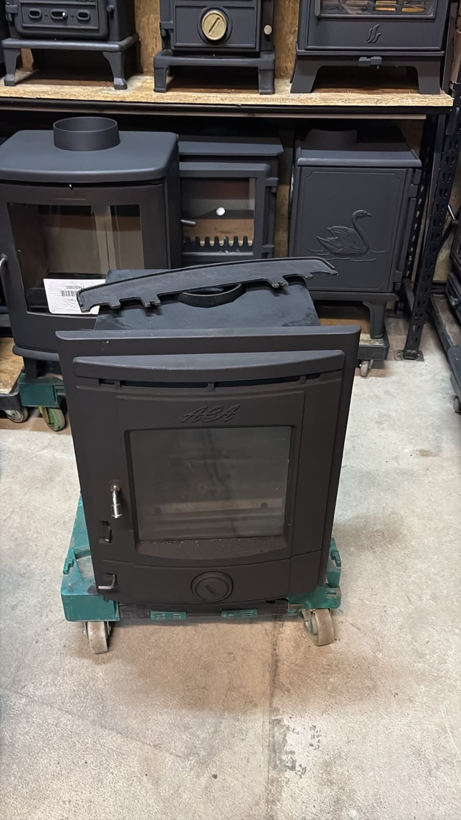 AGA INSET STOVE ,5kW, MULTIFUEL, (log,wood+burner)🚚🚚 DELIVERY AVAILABLE — view 4