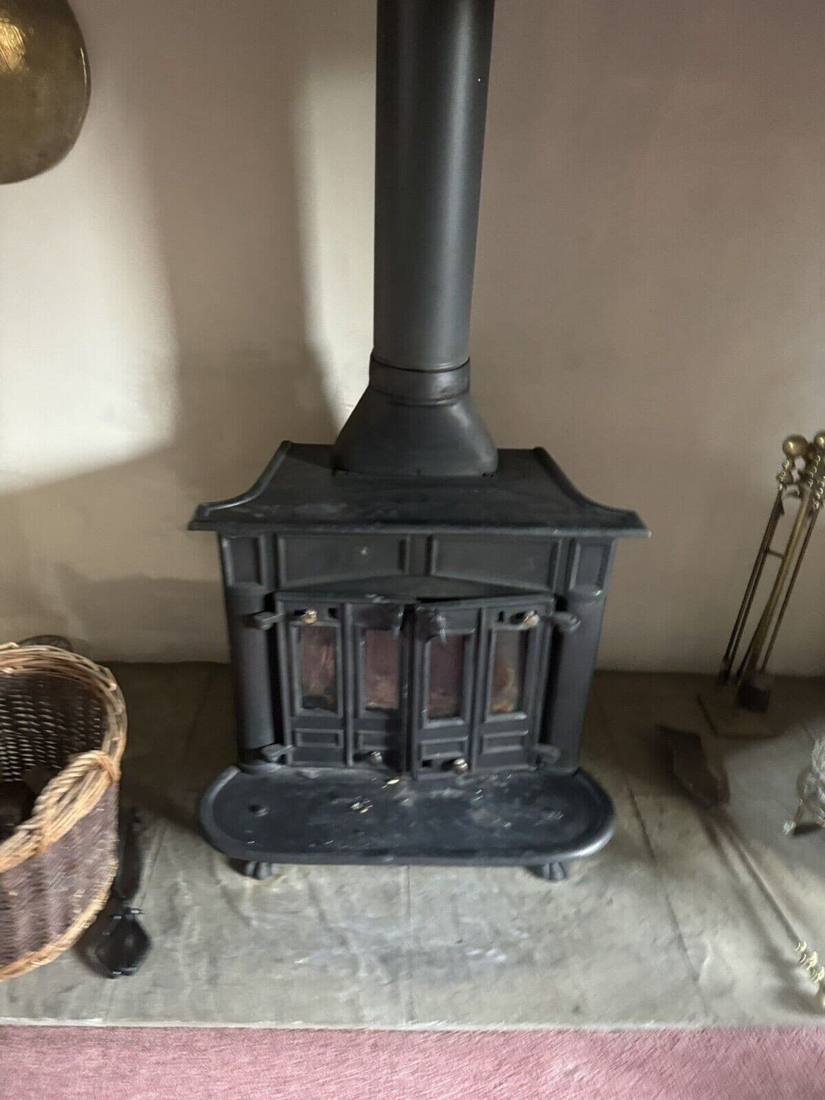 Franklin Stove, 8kW, MULTIFUEL, (log,wood+burner), DEFRA, ๐๐