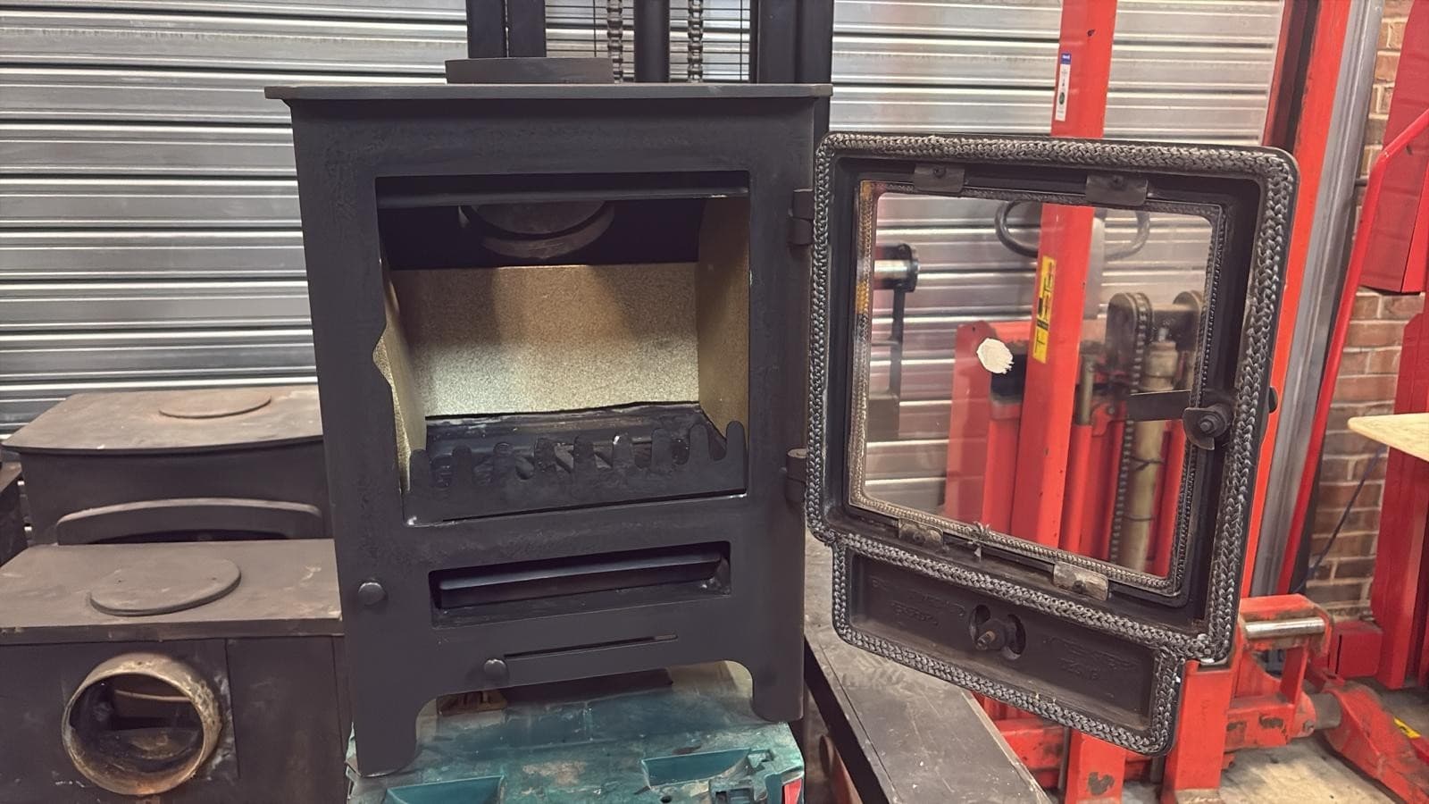 MERLIN MIDLINE 5-8KW Multifuel, STOVE, (log,wood+burner), ๐๐ ๐ โ view 5