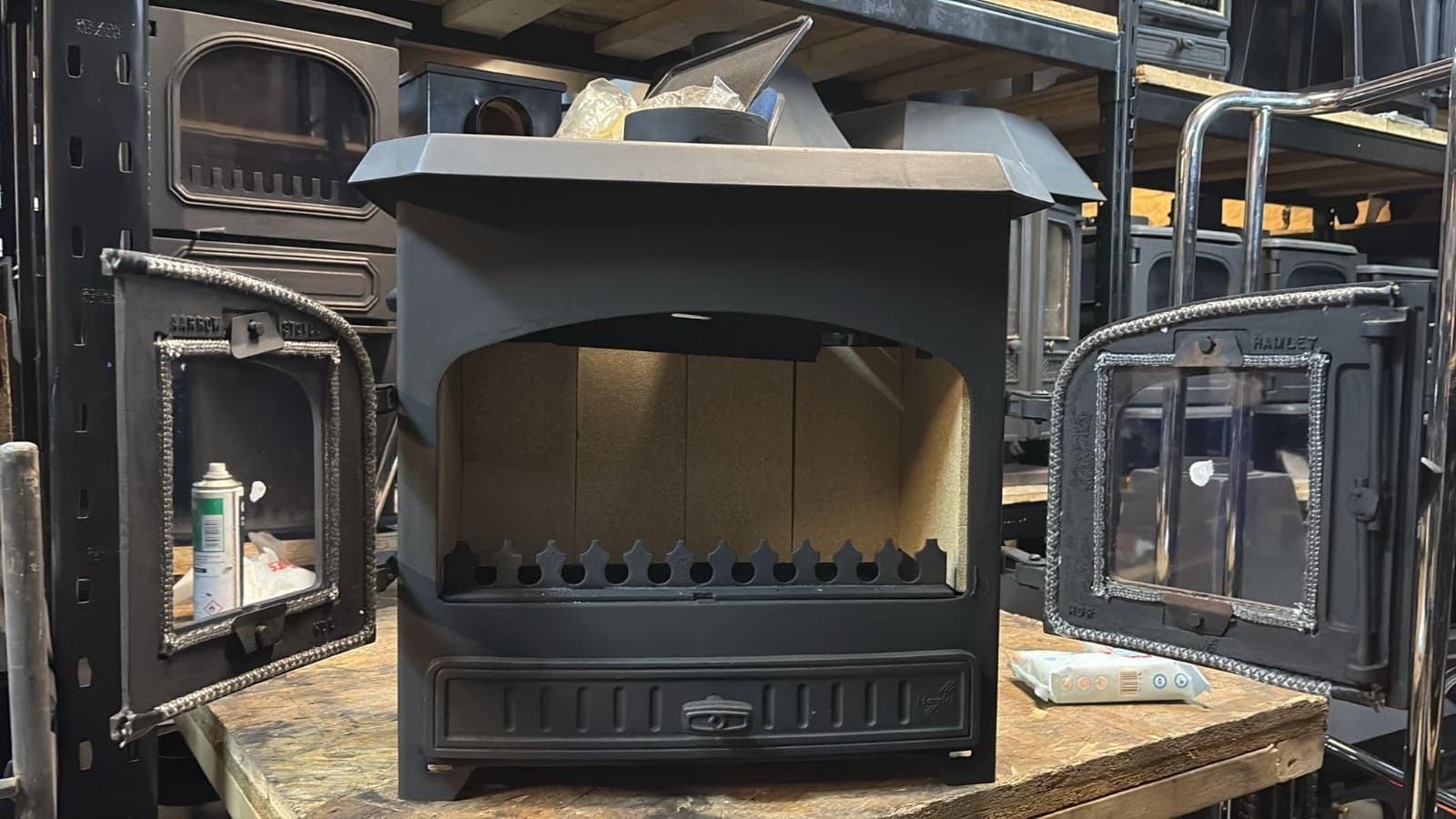 Arrow Hamlet 7 7kw, Stove, MULTIFUEL, (log,wood+burner), LOGBURNER ๐ โ view 5