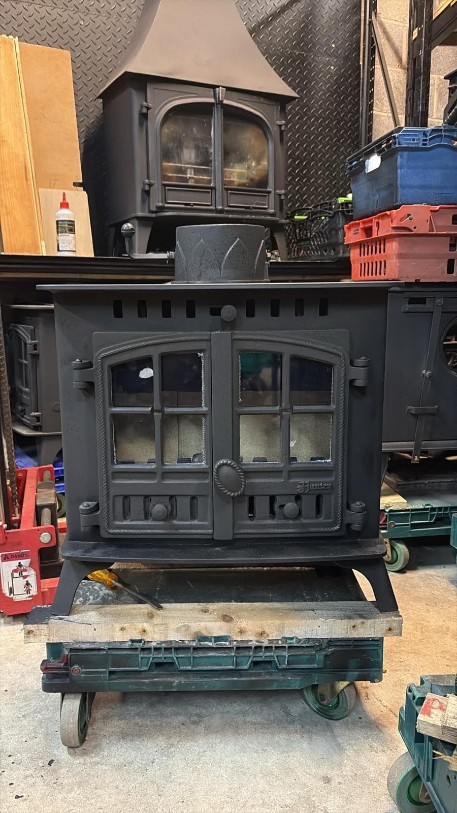 Hunter Herald 8 SLIMLINE LOG BURNING Stove 5-8kw, Woodburner(log,wood+burner)🚚 — view 3