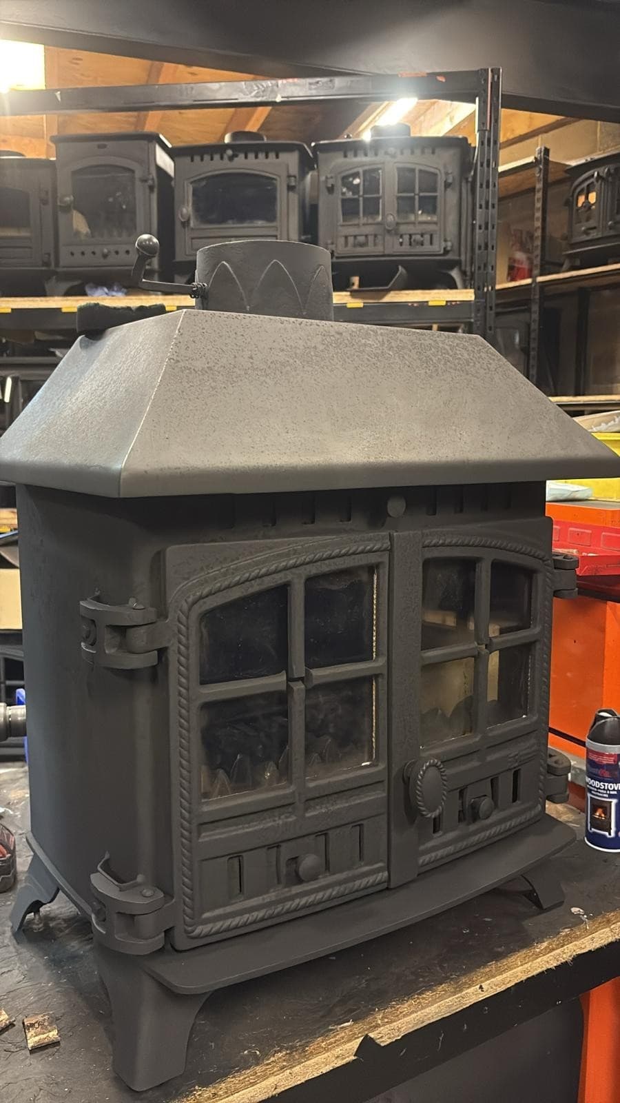 Hunter Herald 8 Stove 8kw, BOILER, MULTIFUEL, (log,wood+burner), , ๐๐๐ โ view 2