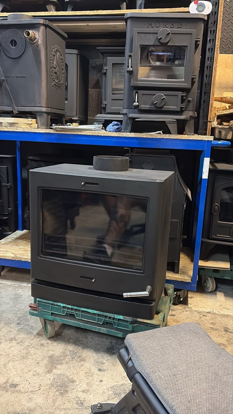 YEOMAN CL8, STOVE 8kW, Muiltifuel Stove COAL LOGBURNER (log,wood+burner), 🚚🚚 — view 4