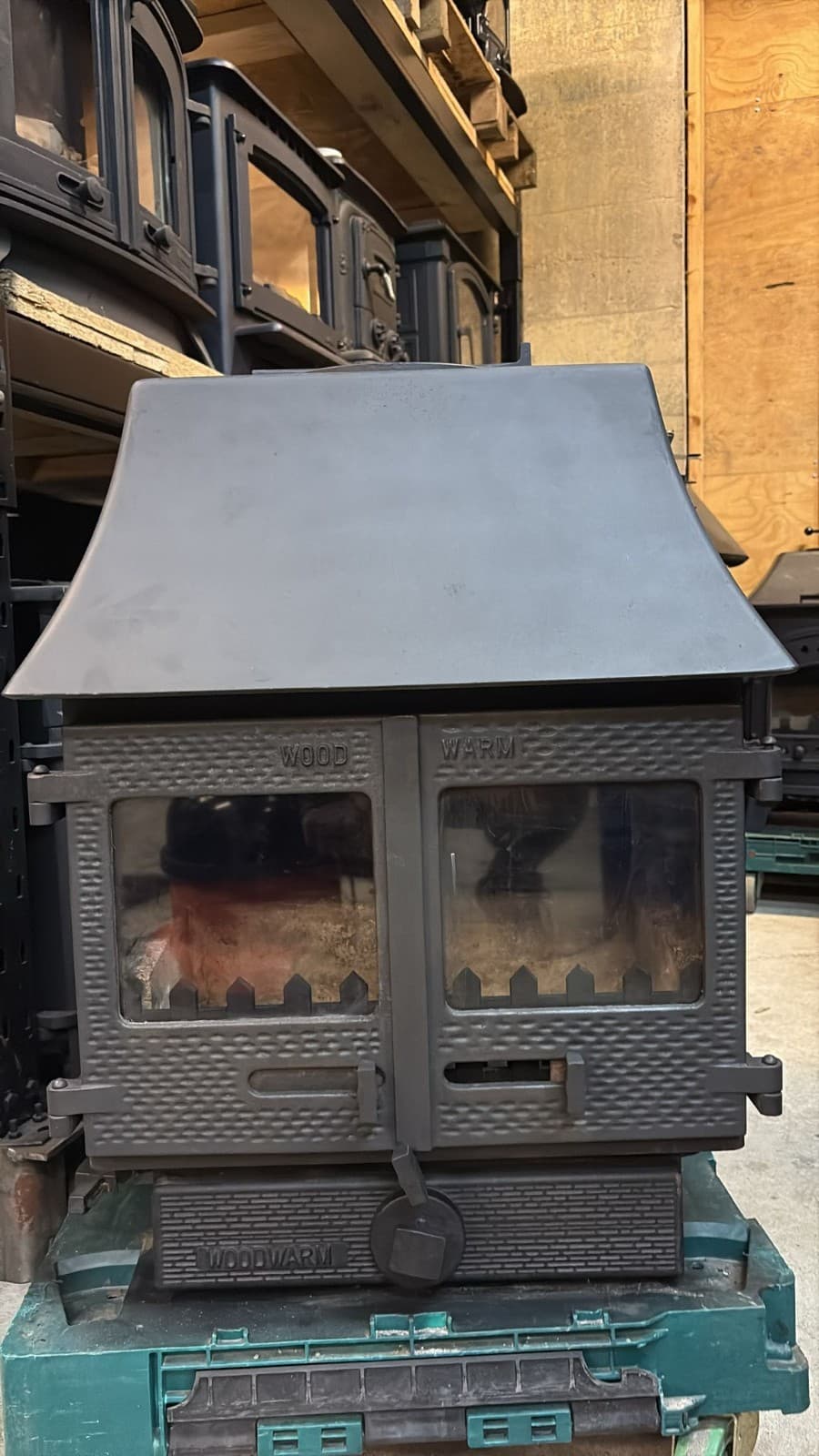 WOODWARM Stove, 5kW MULTIFUEL, COAL (log,wood+burner), 🚚🚚 — view 4