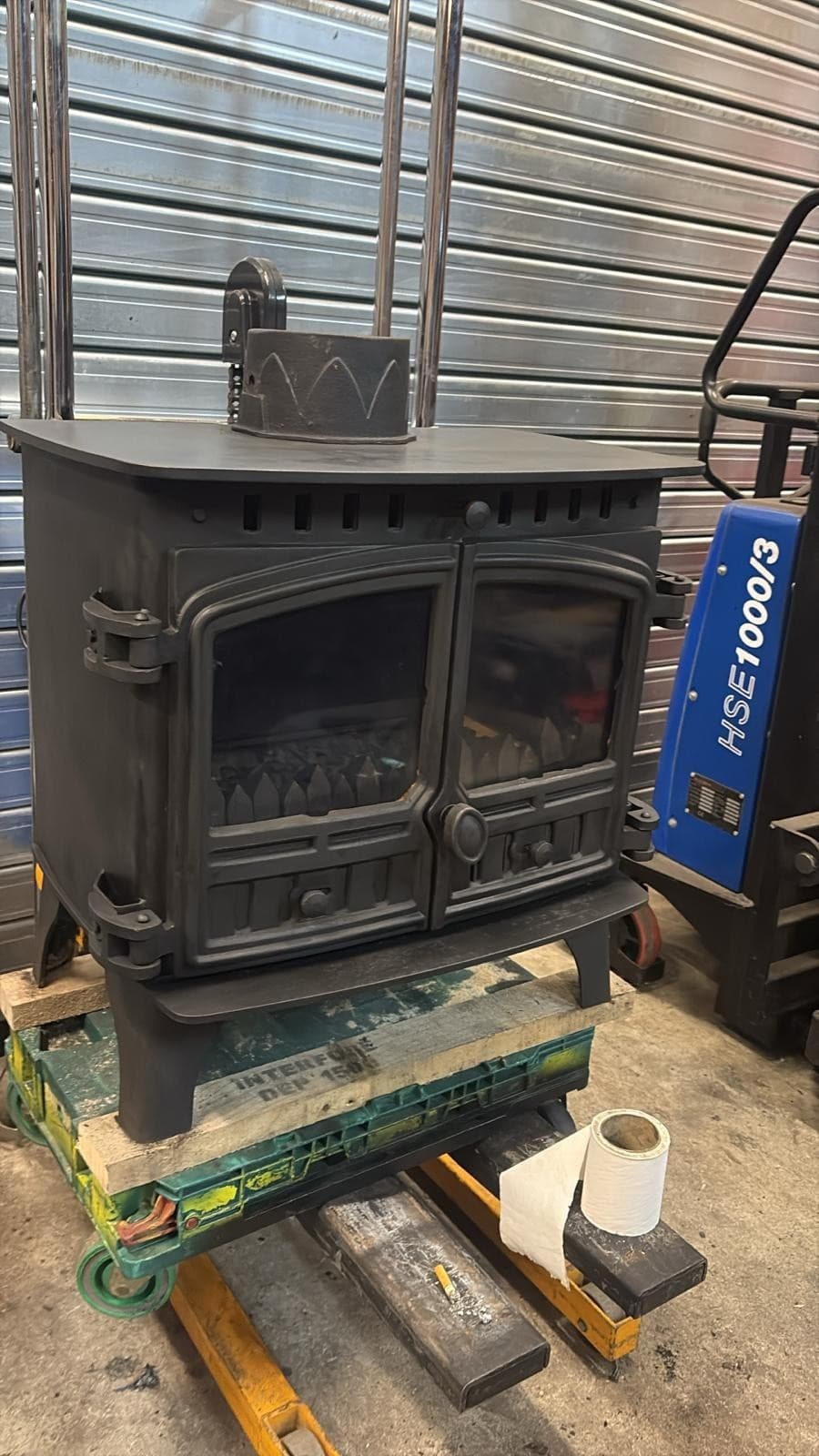Hunter Herald 8 Stove Mk2 8kw, BOILER, MULTIFUEL, (log,wood+burner), , ๐๐ โ view 5