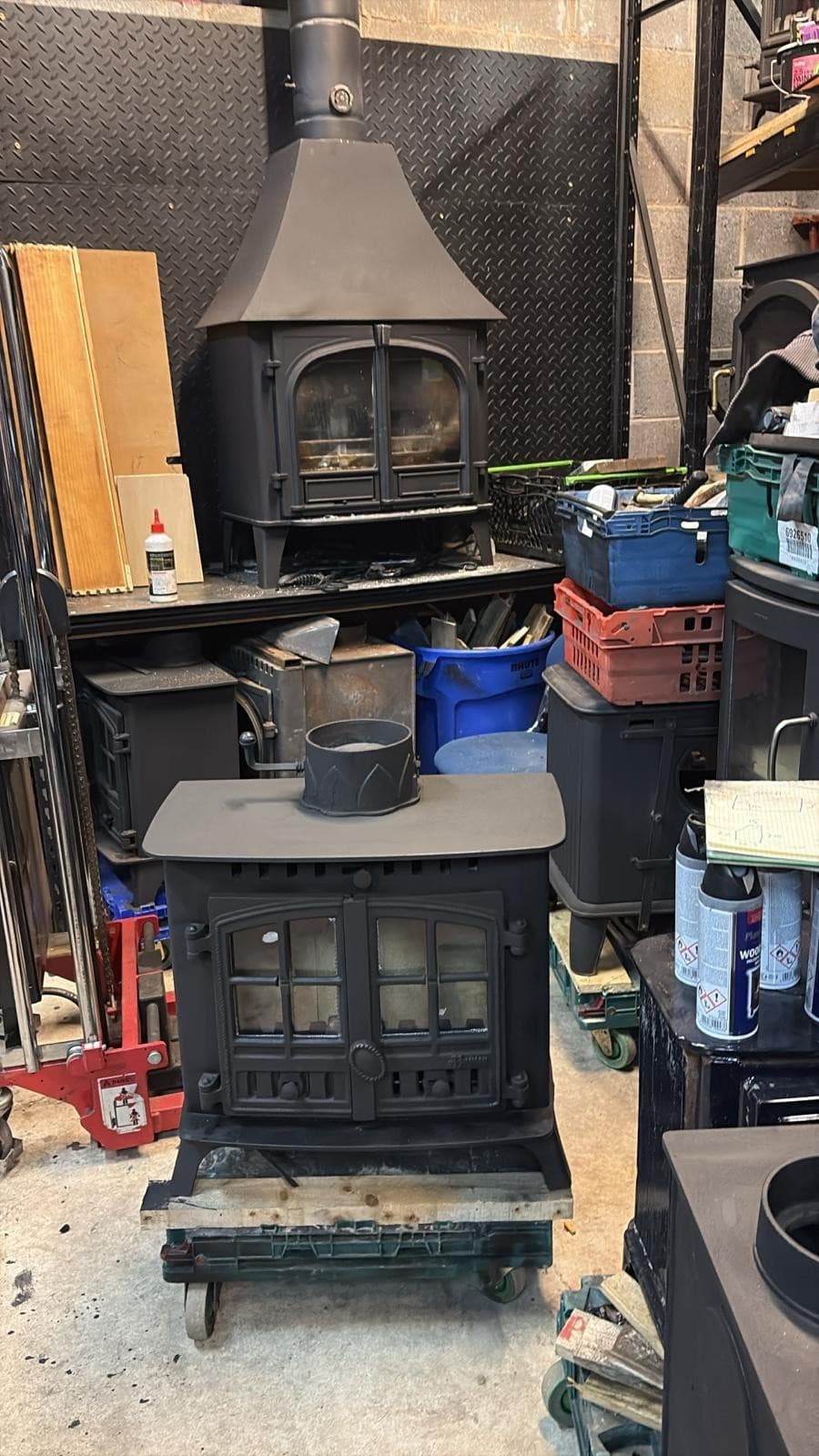Hunter Herald 8 SLIMLINE LOG BURNING Stove 5-8kw, Woodburner(log,wood+burner)🚚 — view 4