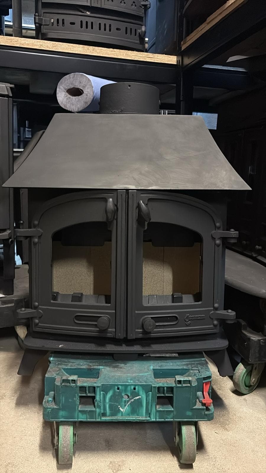 YEOMAN Devon Wood Burning Stove 8kw, Woodburner (log,wood+burner),🚚 — view 2