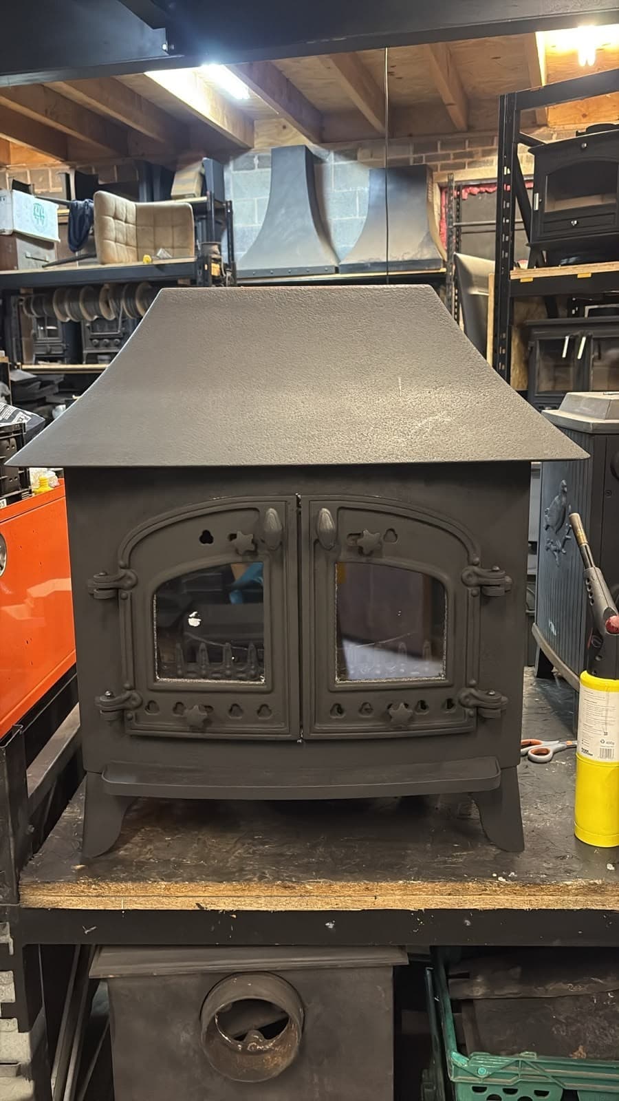 Villager A RANGE Stove, 16kW, MULTIFUEL, COAL (log,wood+burner), ๐๐๐๐ โ view 4