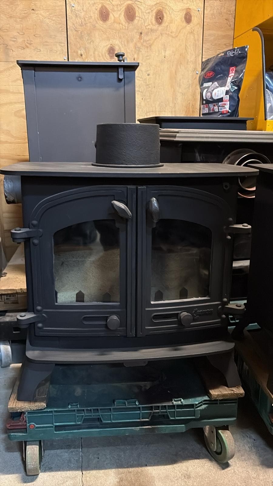 Yeoman Devon 9Kw Wood Stove, woodburner (log,wood+burner), DEFRA 1 door🚚 🚚 — view 4