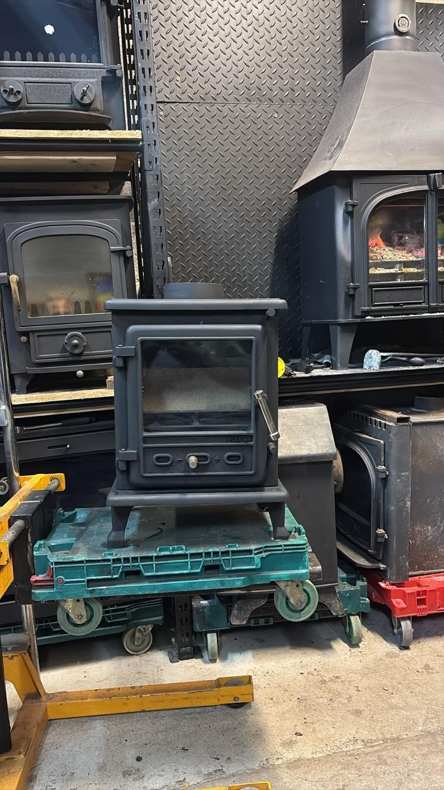 Firefox 5 Stove 5kw, MULTIFUEL, (log,wood+burner), DEFRA, ๐๐๐ โ view 4
