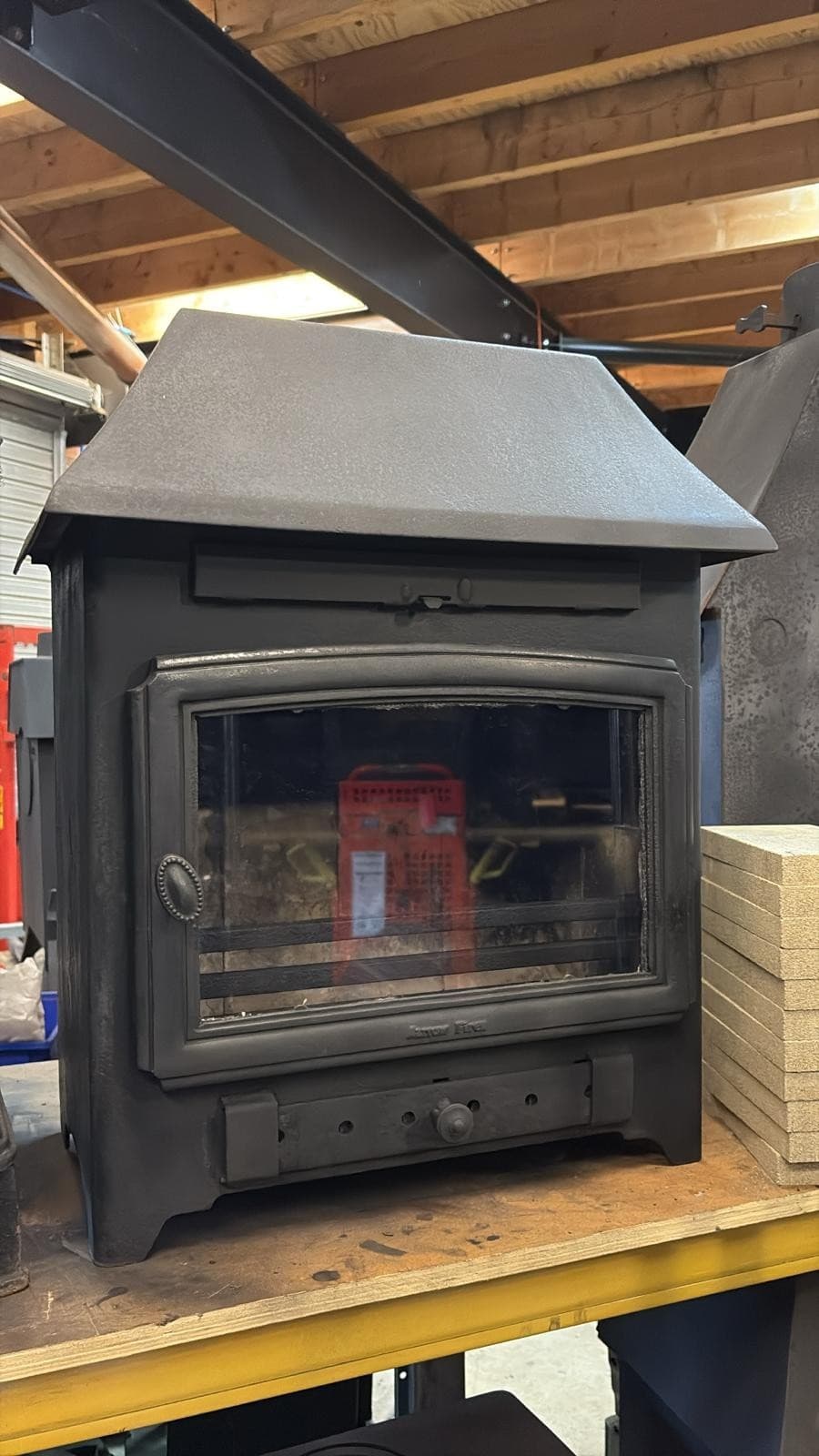 Aarrow SF50 7kw Stove, WOODBURNER (log,wood+burner), DEFRA, eco stoveπππ