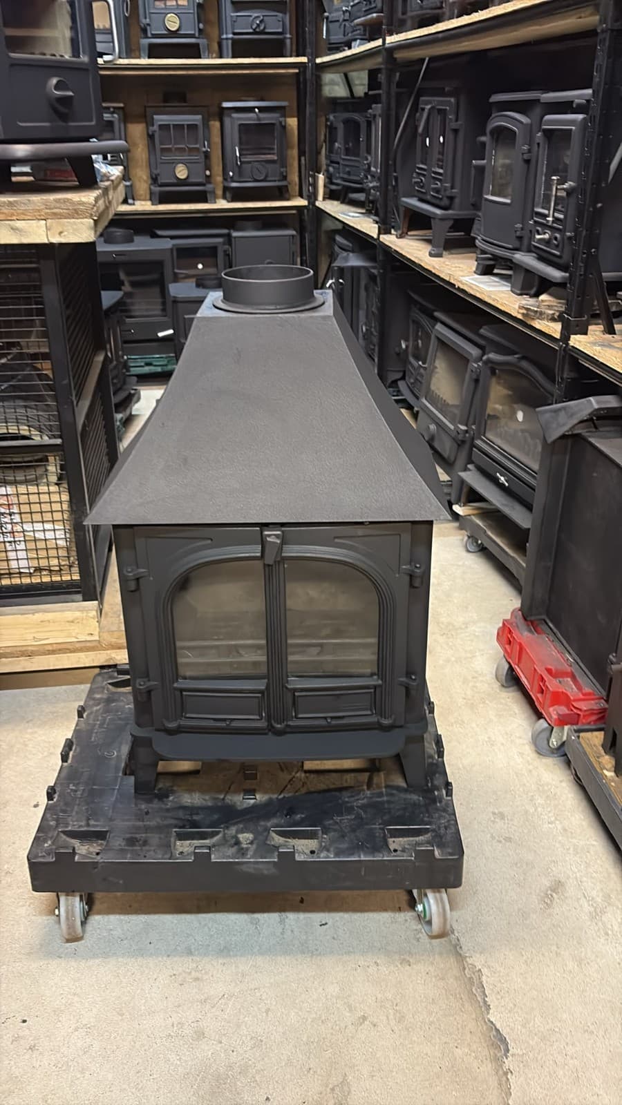 Stovax Stockton 8, 8kW, Multifuel, STOVE, (log,wood+burner), DEFRA, ๐๐ ๐ โ view 2