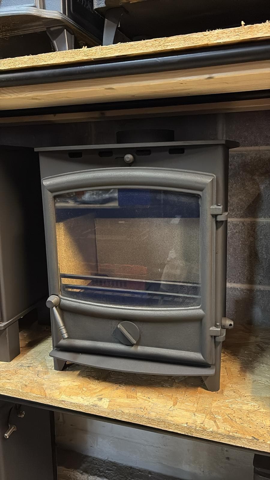 Fireline FX8W Wide Screen 8kW Multi-Fuel Stove (log,wood+burner), , ๐๐๐