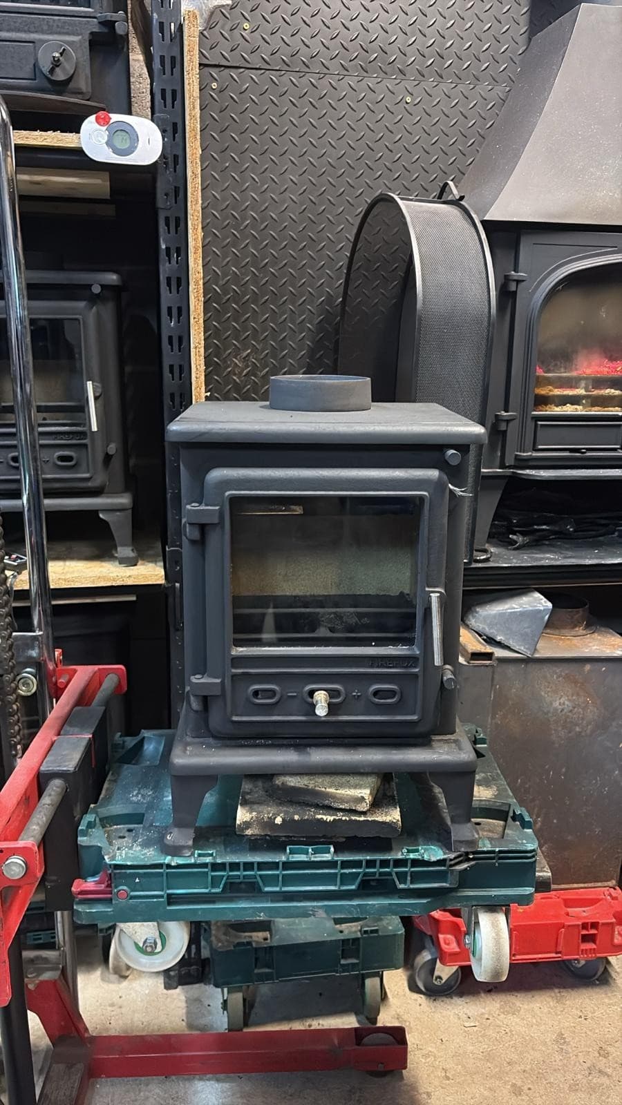 Firefox 5 Stove 5kw, MULTIFUEL, COAL(log,wood+burner), CAST IRON , 🚚🚚🚚 — view 5