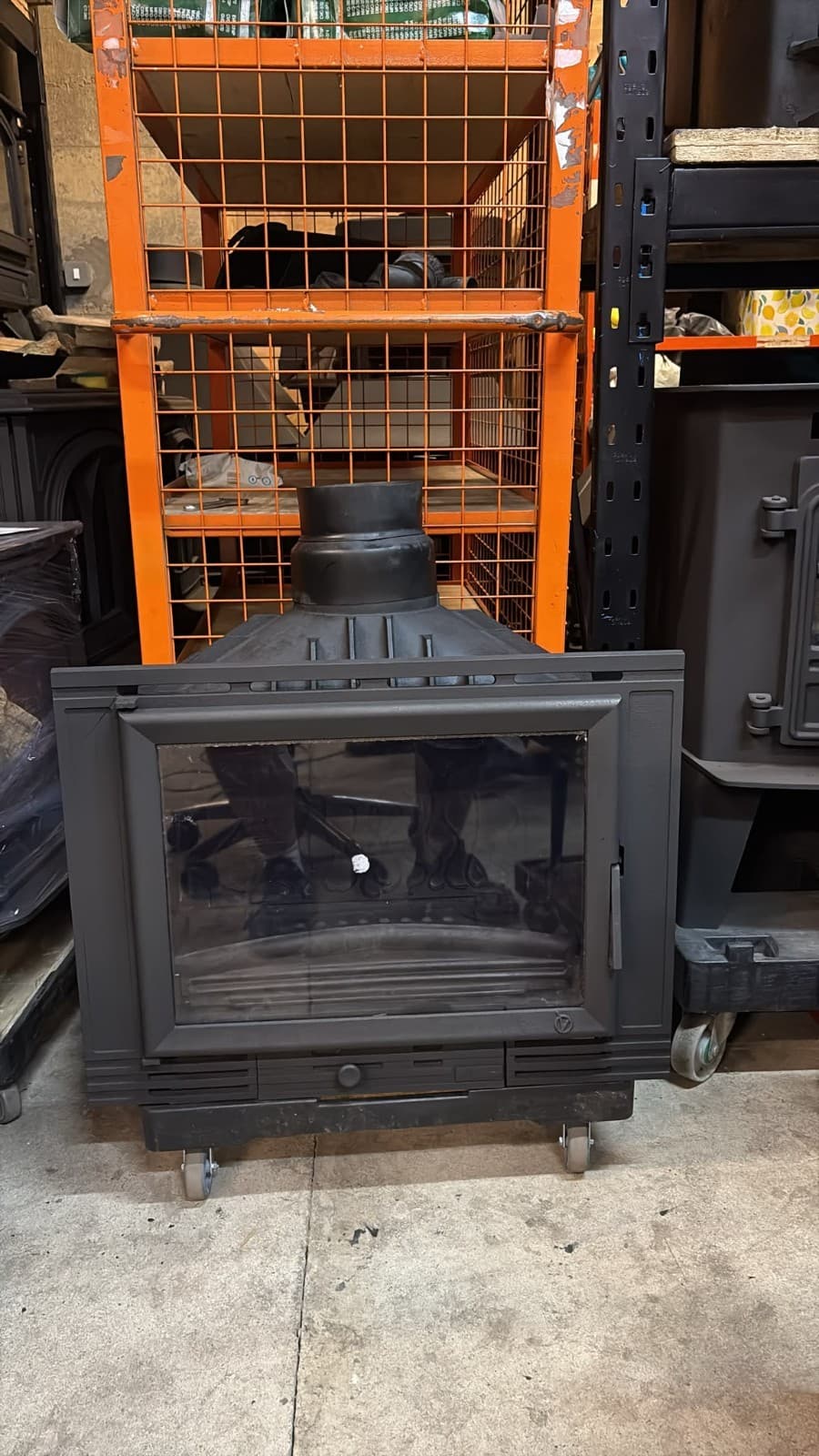 Penman VEGA Stove, 5kW, MULTIFUEL, (log,wood+burner), ๐๐ INSET โ view 3