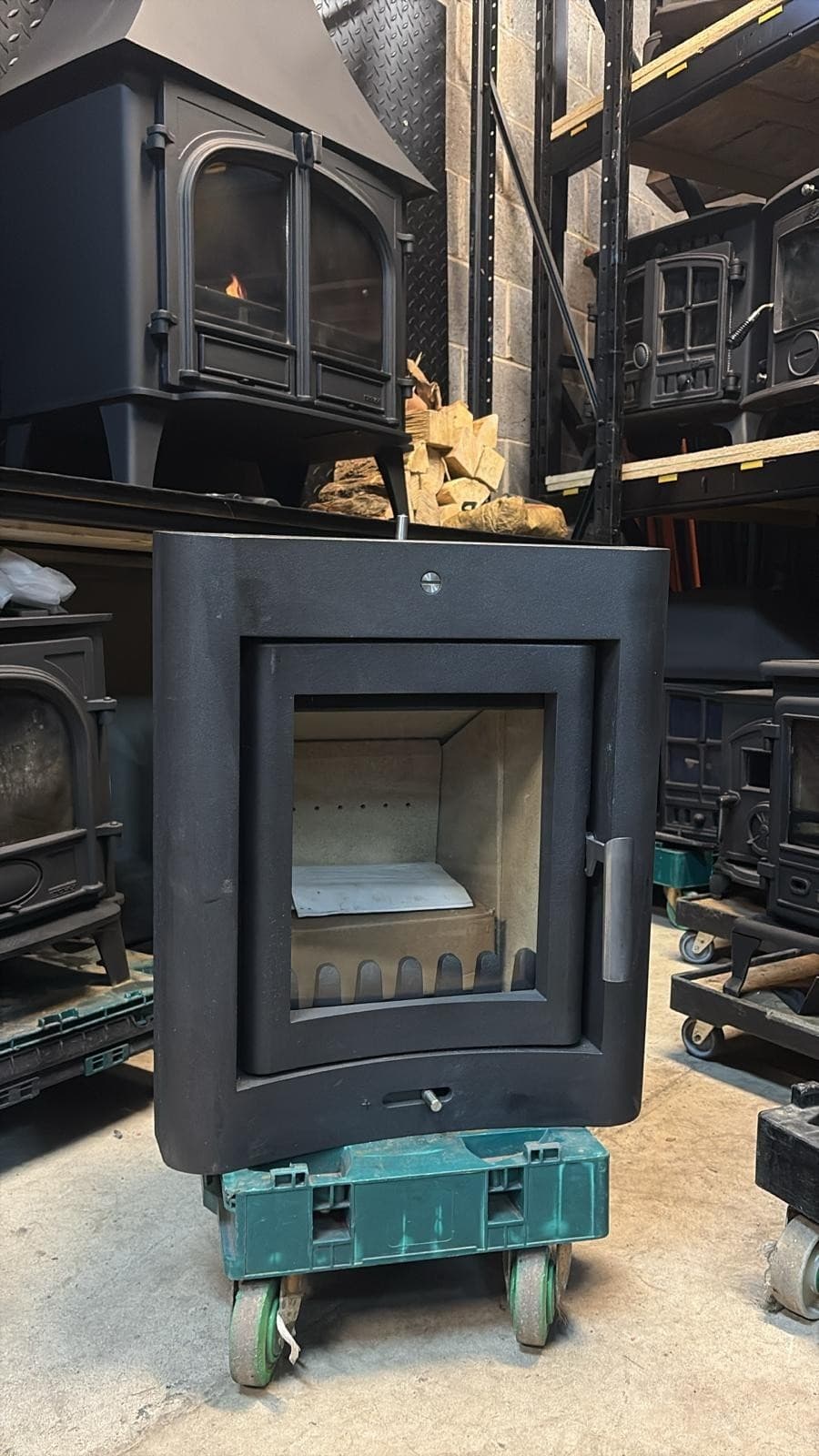 Broseley EVOLUTION5 Stove, 5kW, MULTIFUEL, (log,wood+burner), 🚚🚚 INSET — view 4