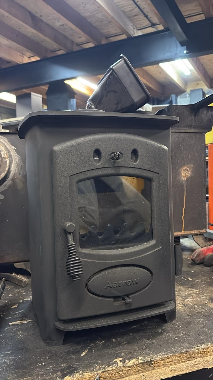 ARROW ACORN 4 Hardy Stove, 4kw MULTIFUEL, (log,wood+burner), DEFRA, eco ๐๐ โ view 4