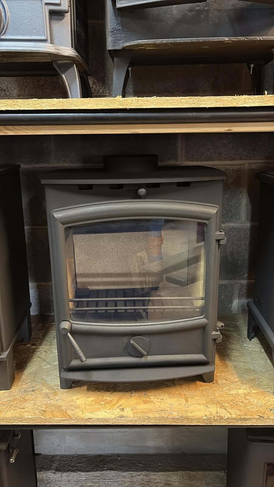 Fireline FX8W Wide Screen 8kW Multi-Fuel Stove (log,wood+burner), , ๐๐๐ โ view 4