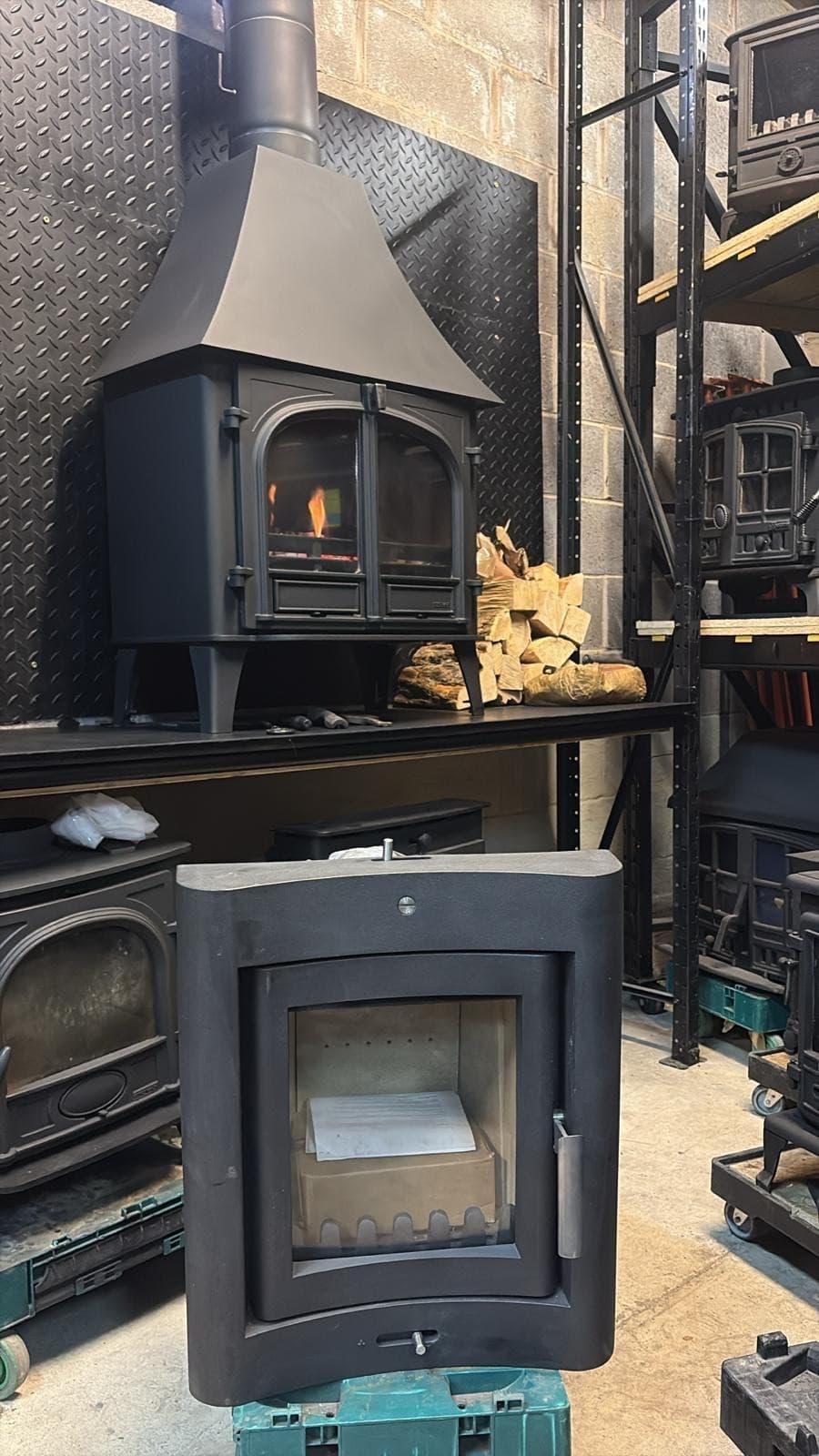 Broseley EVOLUTION5 Stove, 5kW, MULTIFUEL, (log,wood+burner), 🚚🚚 INSET