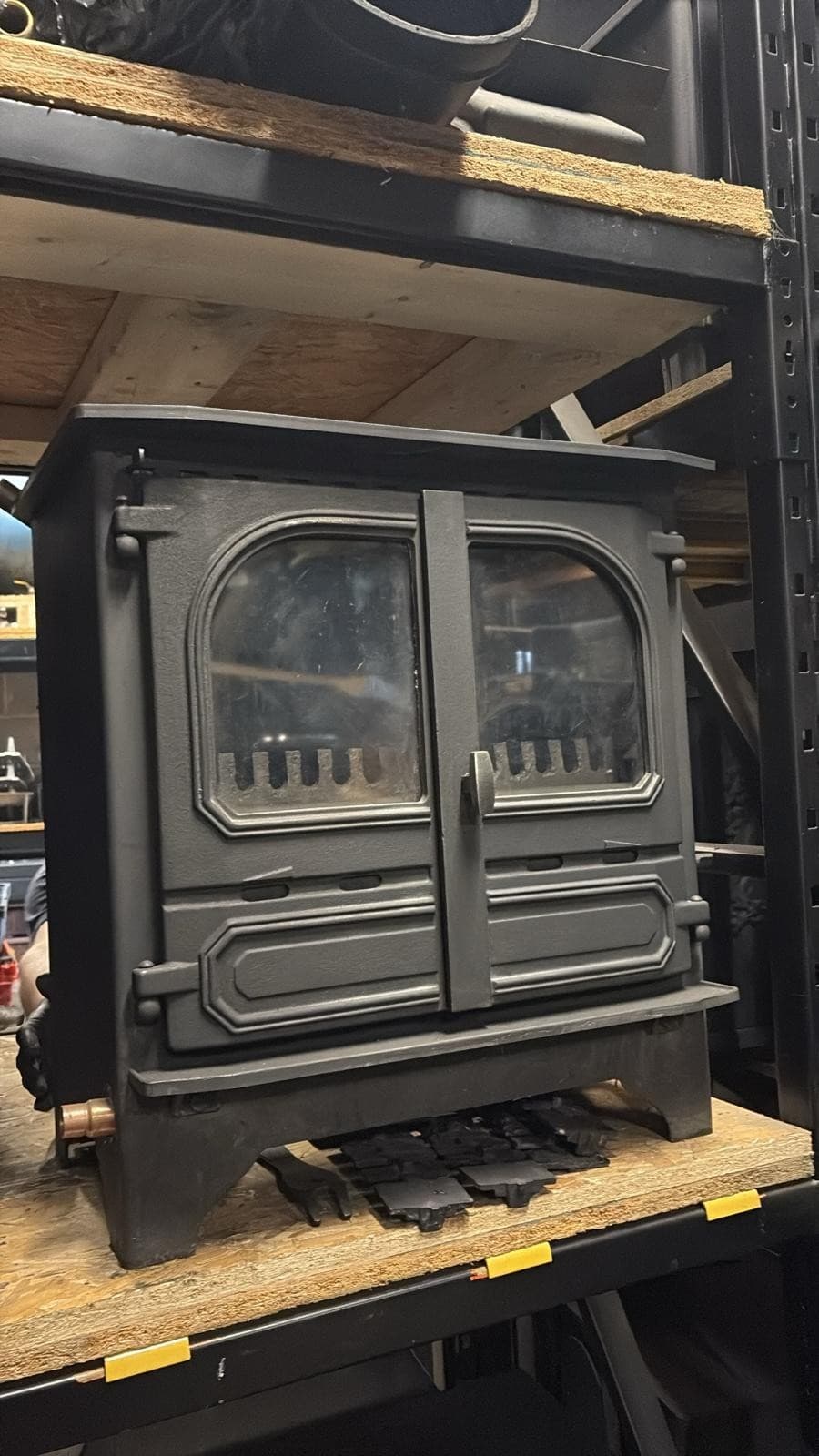 Dunsley Highlander 8 Stove 8kw, BOILER, MULTIFUEL, (log,wood+burner), DEFRA, 🚚 — view 3