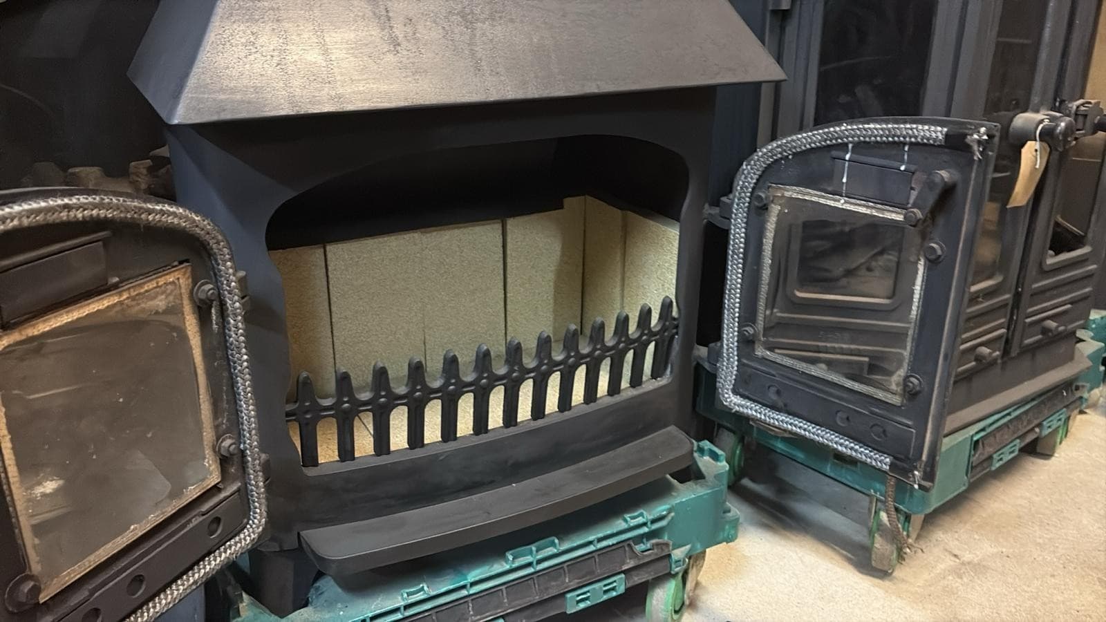 VILLAGER B range stove Stove, 7kW WOODBURNER, (log,wood+burner), ๐๐๐ โ view 3