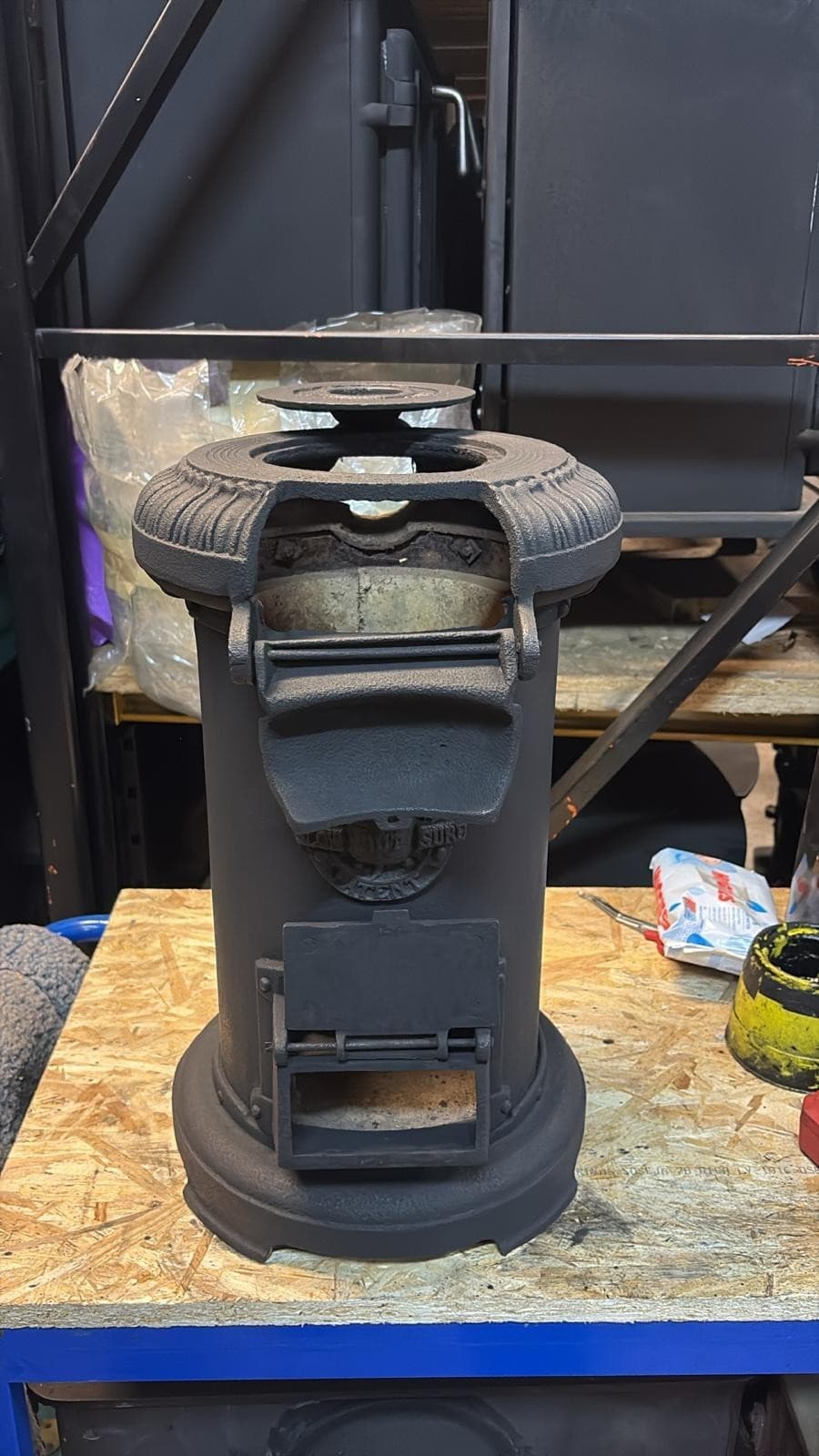 VINTAGE The Tortoise No1 Stove LOG BURNER WOOD BURNING STOVE 4-5KW BRAND NEW — view 5