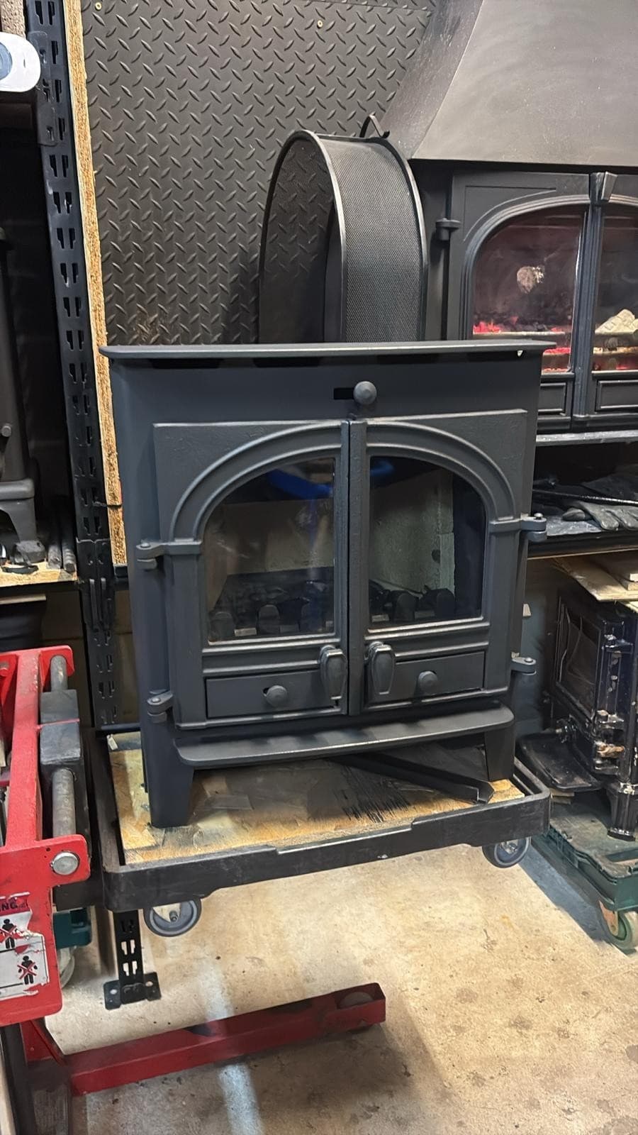 HUNTER Inset Stove 5Kw, Multifuel DELIVERY — view 4