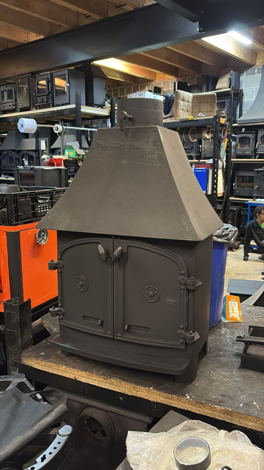 Yeoman Devon Stove 9Kw, CANOPY STOVE, Multifuel, (log,wood+burner), ๐๐ ๐ โ view 2