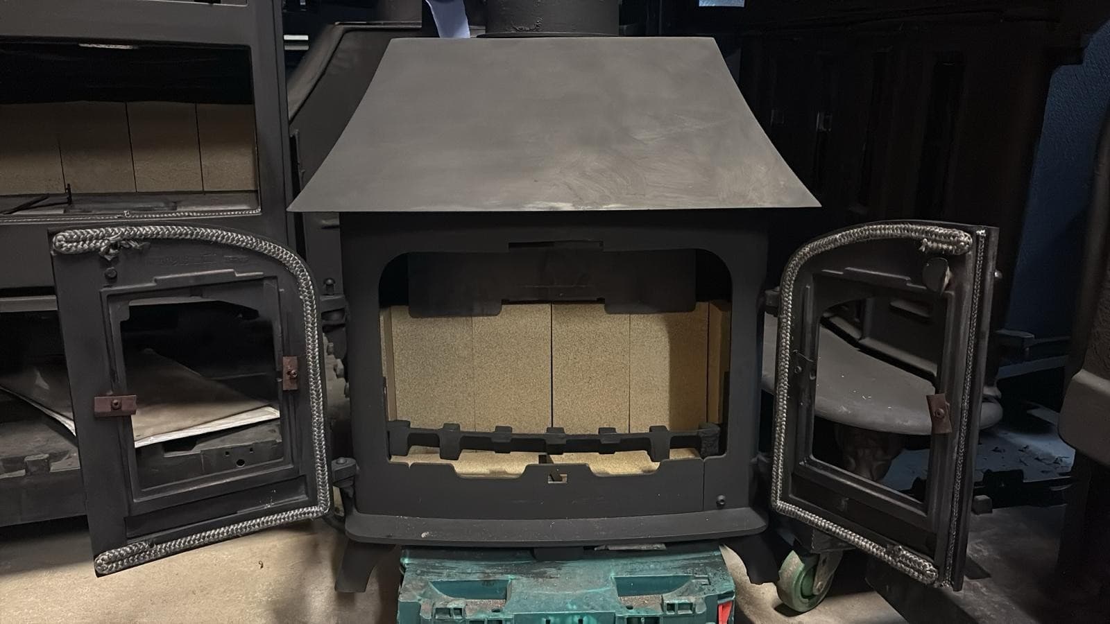 YEOMAN Devon Wood Burning Stove 8kw, Woodburner (log,wood+burner),🚚 — view 5