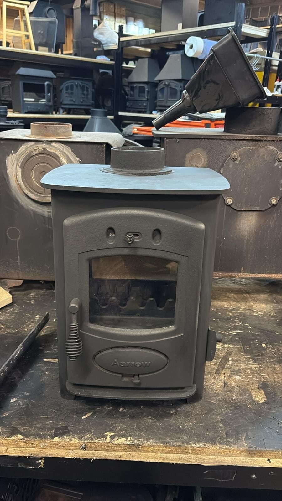 ARROW ACORN 4 Hardy Stove, 4kw MULTIFUEL, (log,wood+burner), DEFRA, eco ๐๐ โ view 3
