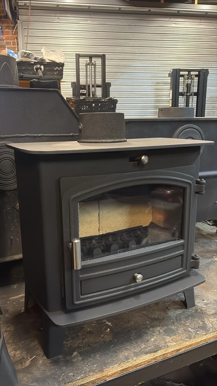 Hunter Herald 6 SLIMLINE Stove 5kw, MULTIFUEL, (log,wood+burner), 🚚🚚🚚 — view 3