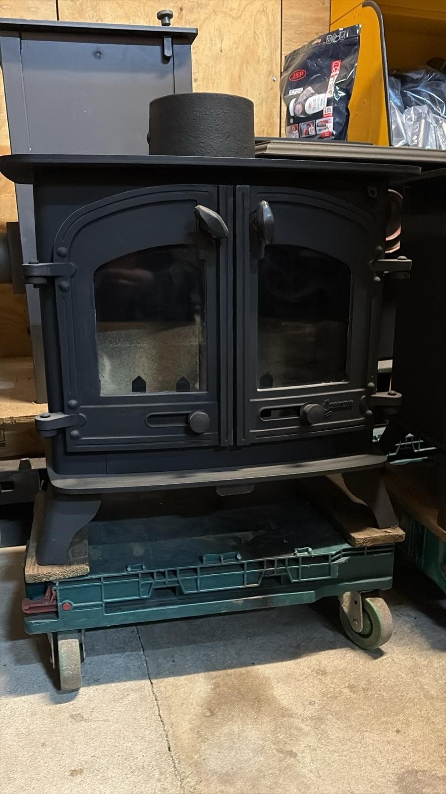 Yeoman Devon 9Kw Wood Stove, woodburner (log,wood+burner), DEFRA 1 door🚚 🚚 — view 3