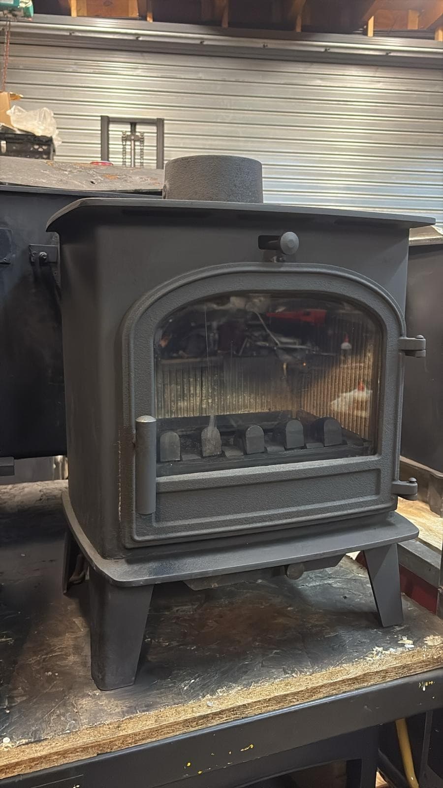 Hunter Cleanburn Lovenholm Stove, MULTIFUEL, (log,wood+burner), DELIVERY — view 3