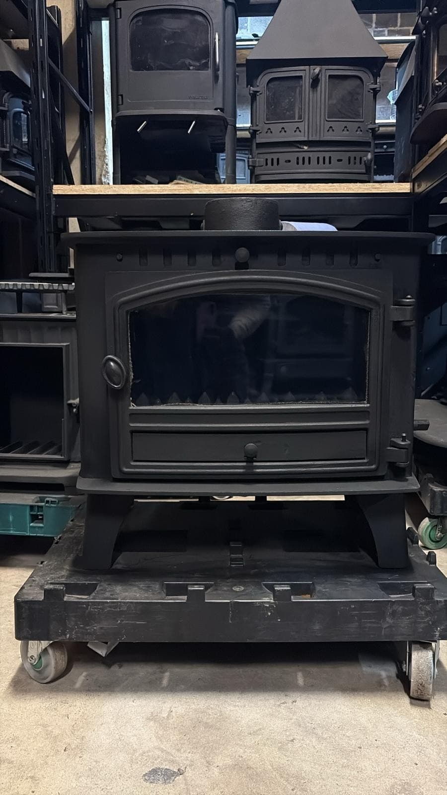 Hunter Herald 14 BOILER Stove, 14KW, MULTIFUEL, (log,wood+burner) BOILER 🚚🚚 — view 5