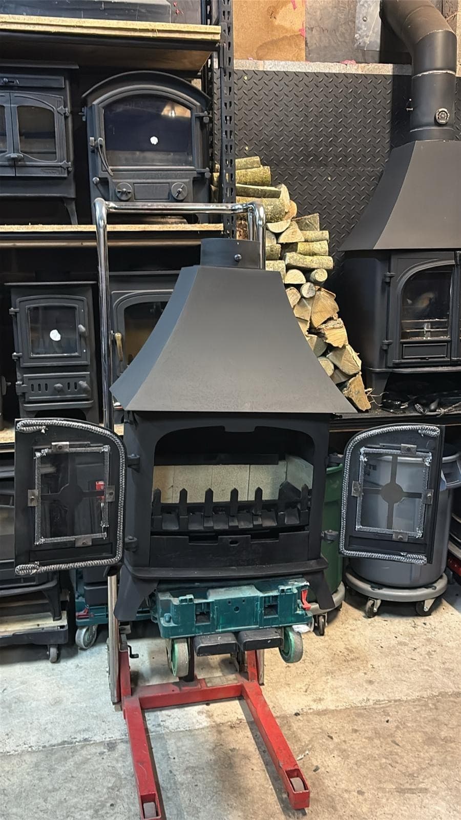 Yeoman Devon Stove 9Kw, Multifuel, (log,wood+burner), DEFRA 🚚🚚 Delivery — view 2