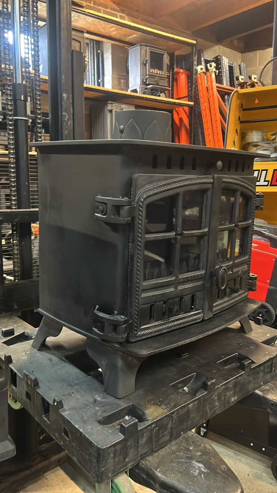 Hunter Herald 8 Stove Mk1 8-10kw, MULTIFUEL, (log,wood+burner), DEFRA, 🚚🚚 — view 5