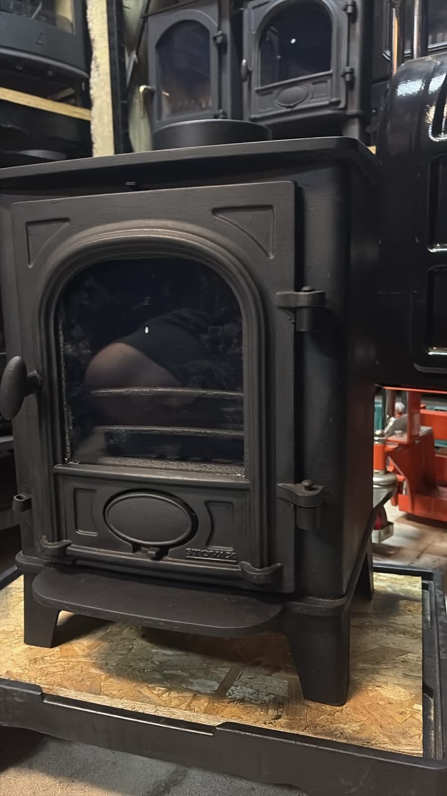 🔥 RESTORED “STOVAX STOCKTON 4 4KW Multifuel DEFRA stove Wood Log Burner 🔥 — view 4