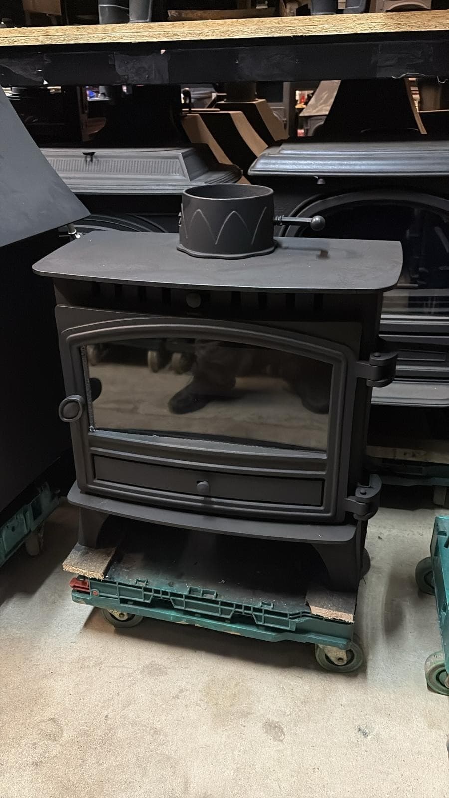 Hunter Herald 8 SLIMLINE LOG BURNING Stove 5-8kw, Woodburner(log,wood+burner)🚚 — view 4