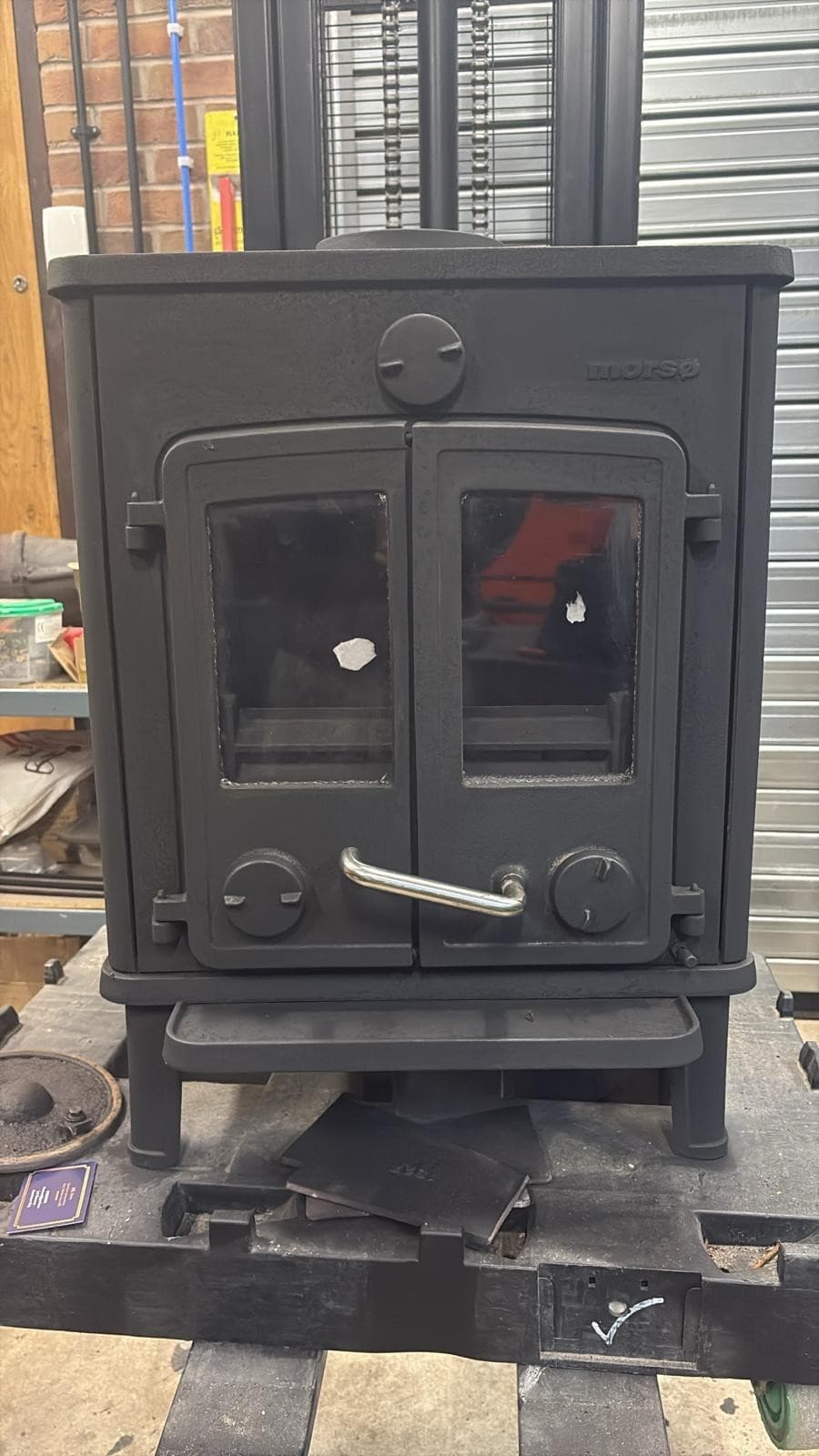 Morso Lion Stove, 8-10kw MULTIFUEL, COAL(log,wood+burner), DEFRA, 🚚🚚🚚🚚 — view 4