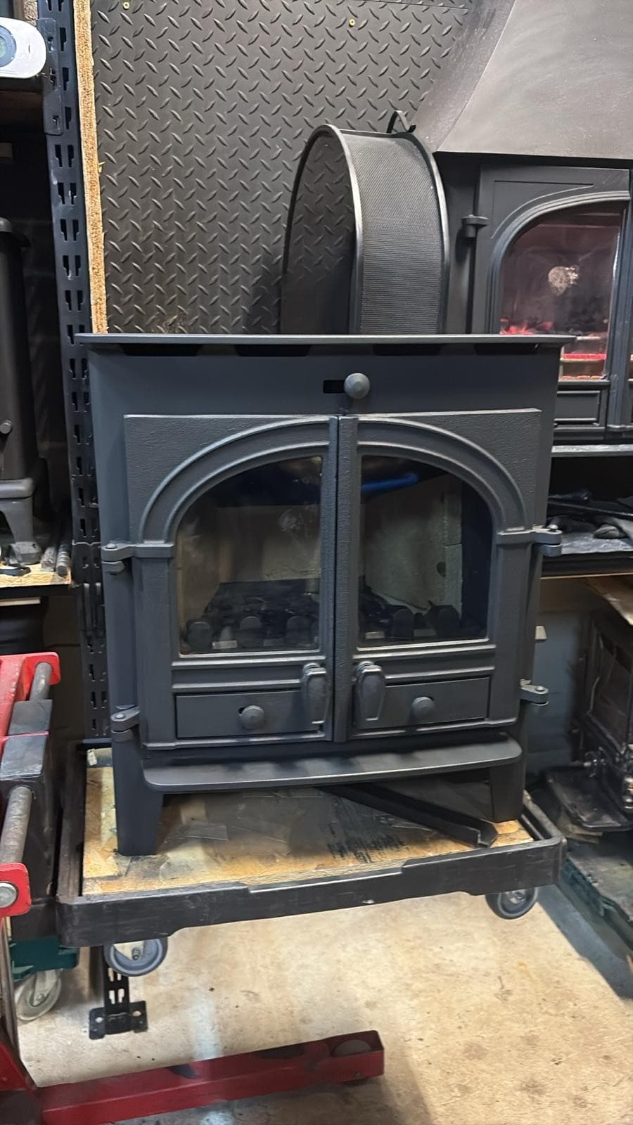 HUNTER Inset Stove 5Kw, Multifuel DELIVERY — view 3