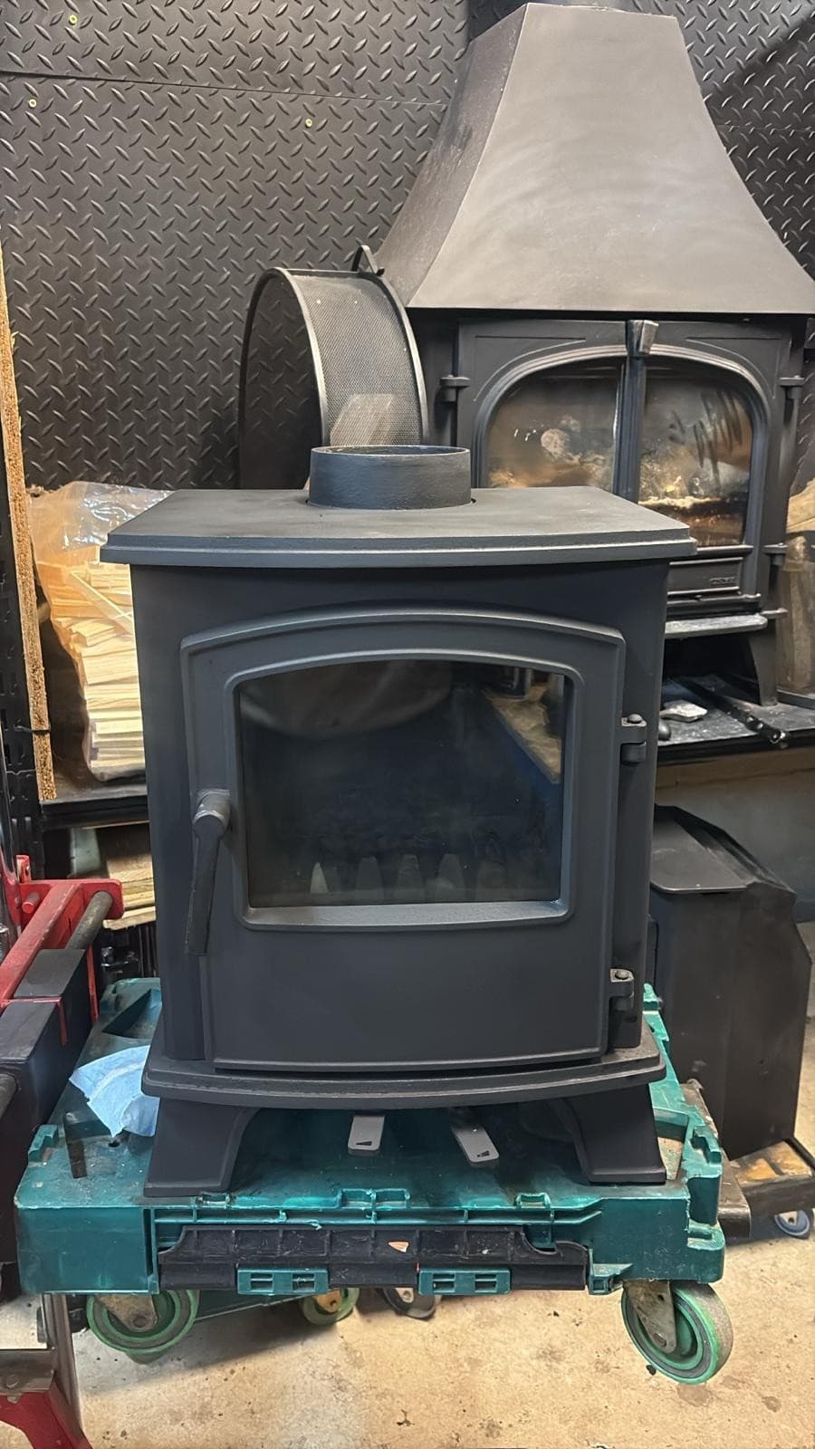 Broseley Cast Iron Stove, 5kW, MULTIFUEL, (log,wood+burner), DEFRA 🚚🚚 — view 5
